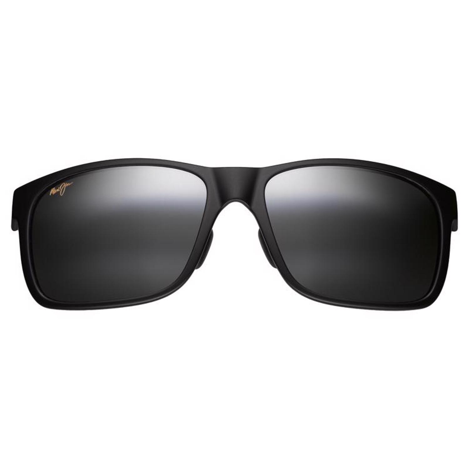 Maui Jim Red Sands Sunglasses Unisex Matte Black Frame Neutral Gray Lens Polarized