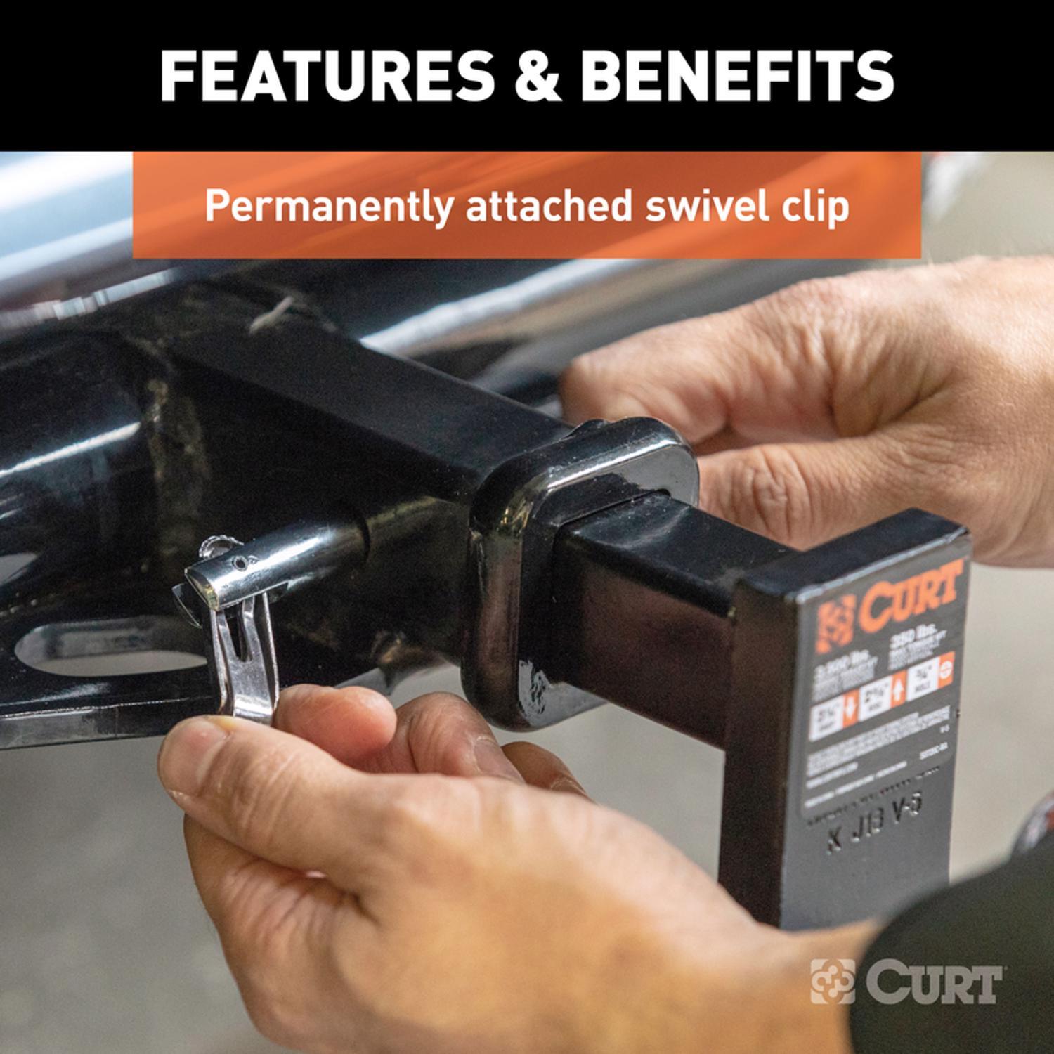 CURT Hitch Pin and Adapter