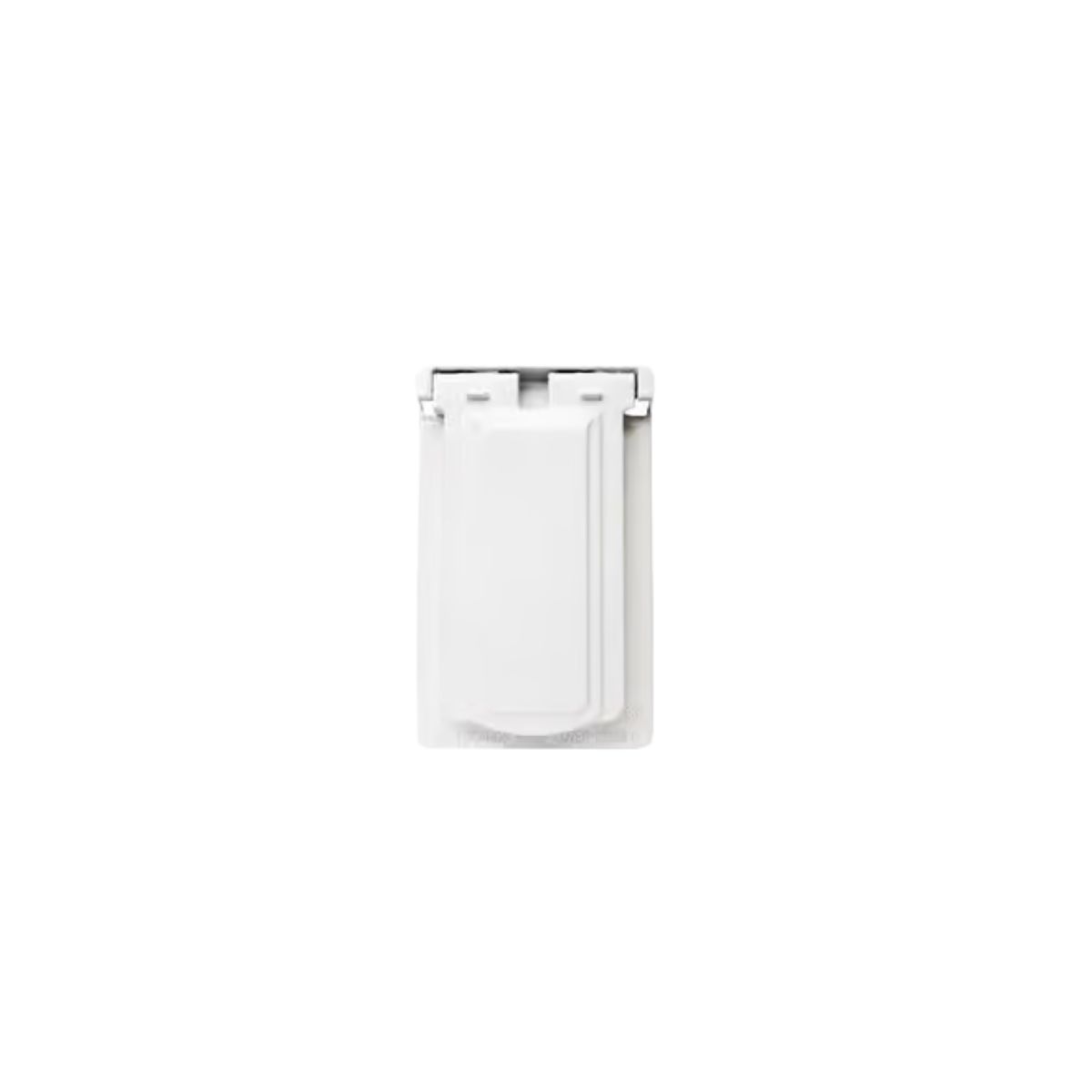 Sigma Engineered Solutions Rectangle Die-Cast Metal 1 gang 4.57 in. H x 2.83 in. W Vertical GFCI Cover