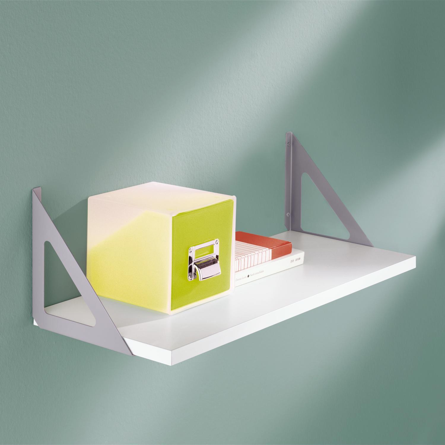 Dolle Lite.75 in. H X 23.6 in. W X 7.9 in. D White Wood Shelf Board