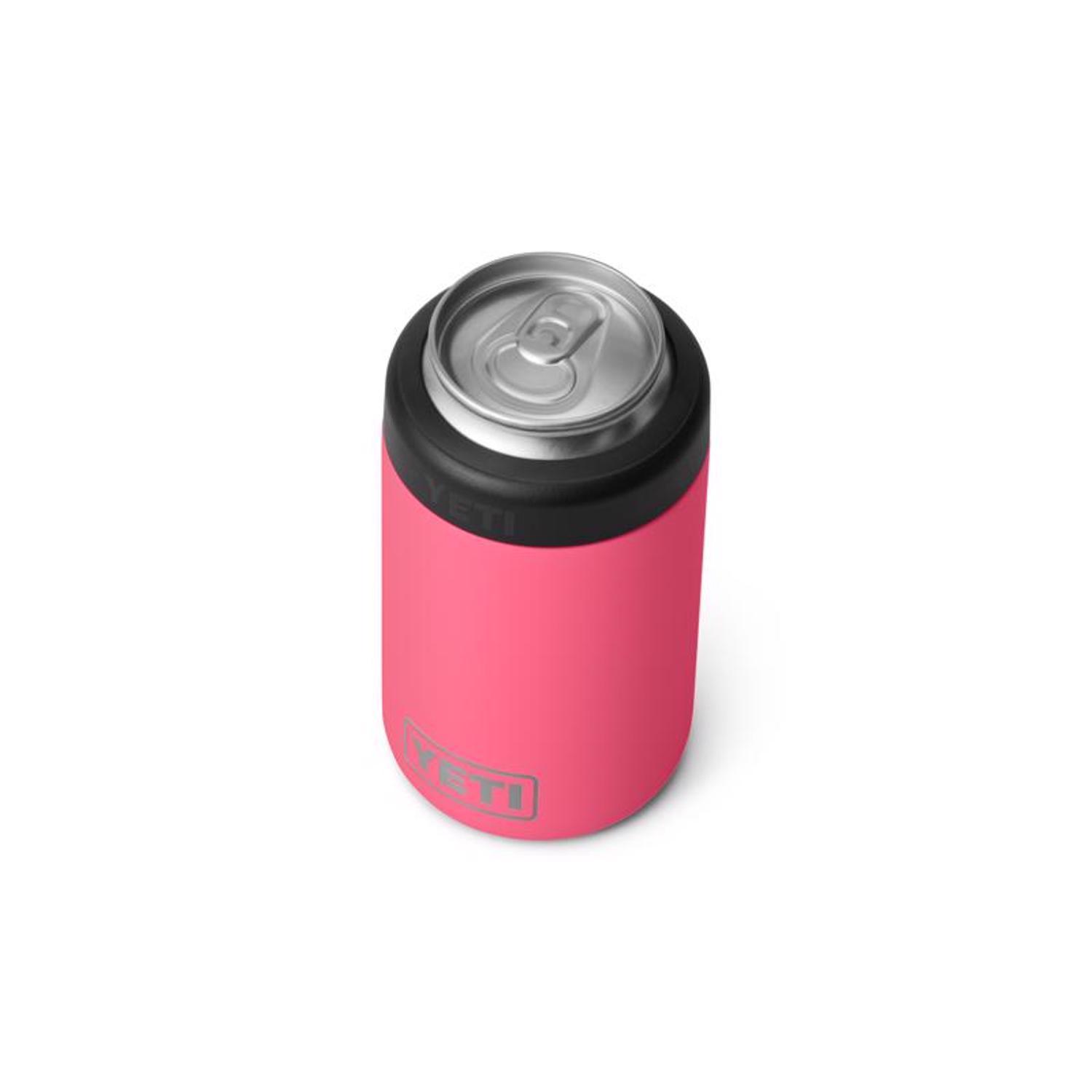 YETI Rambler 12 oz Tropical Pink BPA Free Colster Can Insulator