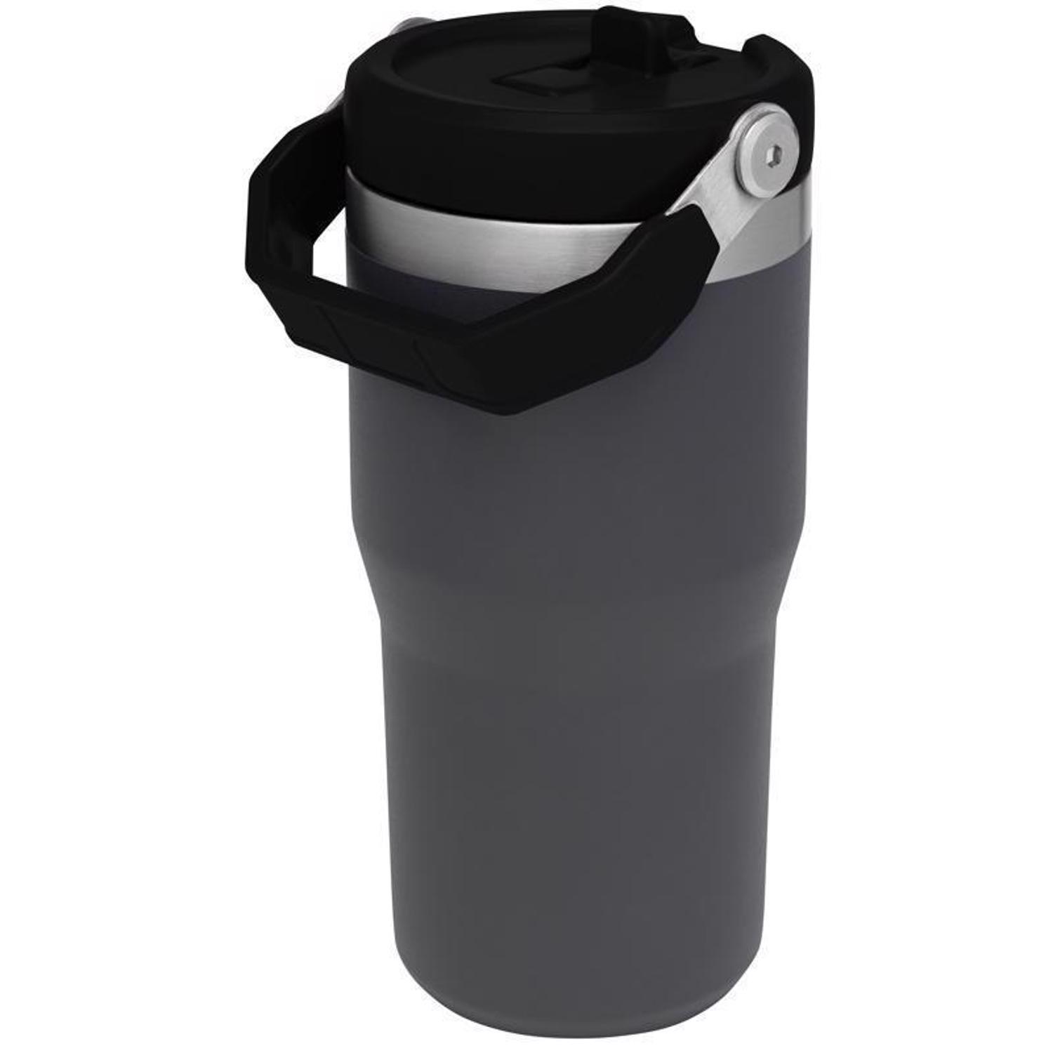 Stanley The IceFlow 20 oz Charcoal BPA Free Double-wall vacuum insulation Insulated Straw Tumbler