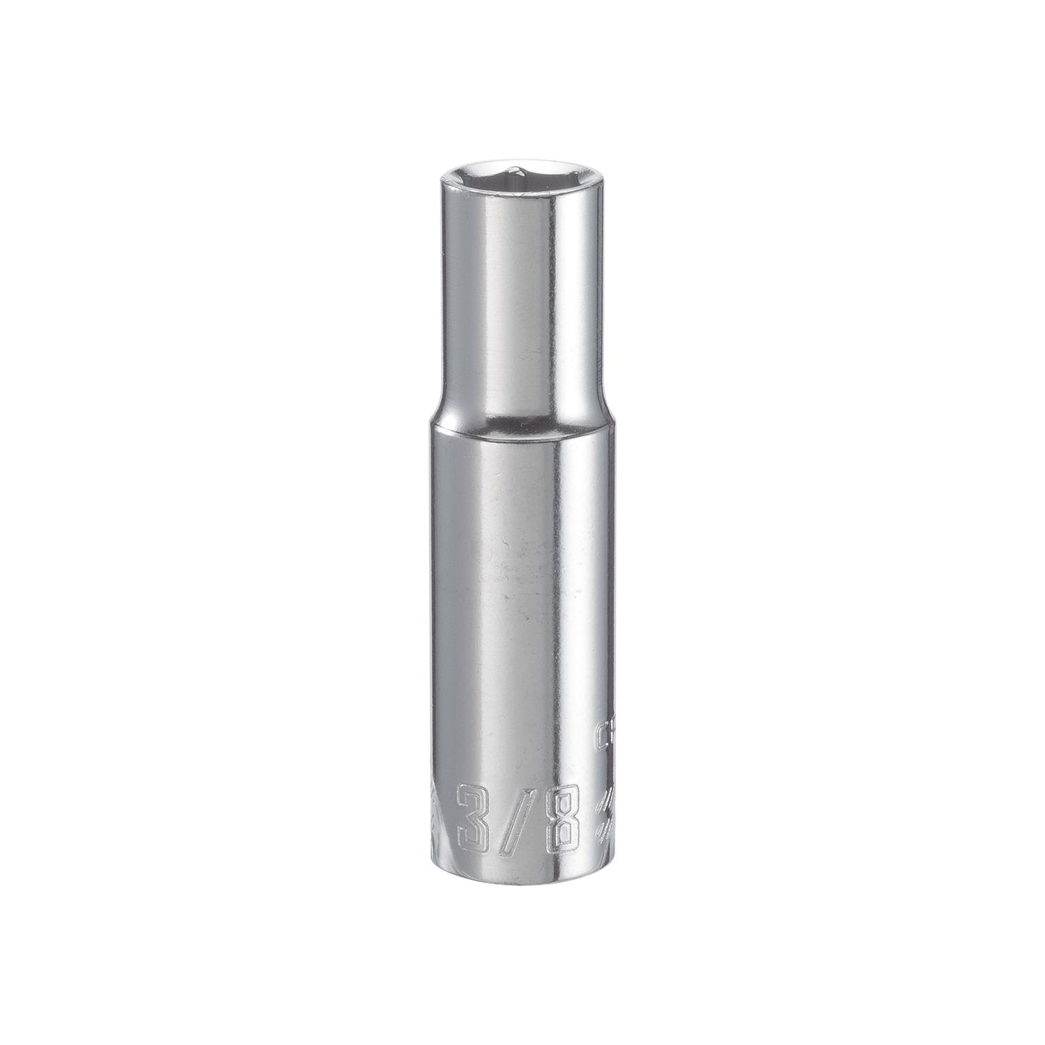 Craftsman 3/8 in. X 3/8 in. drive SAE 6 Point Deep Deep Socket 1 pc