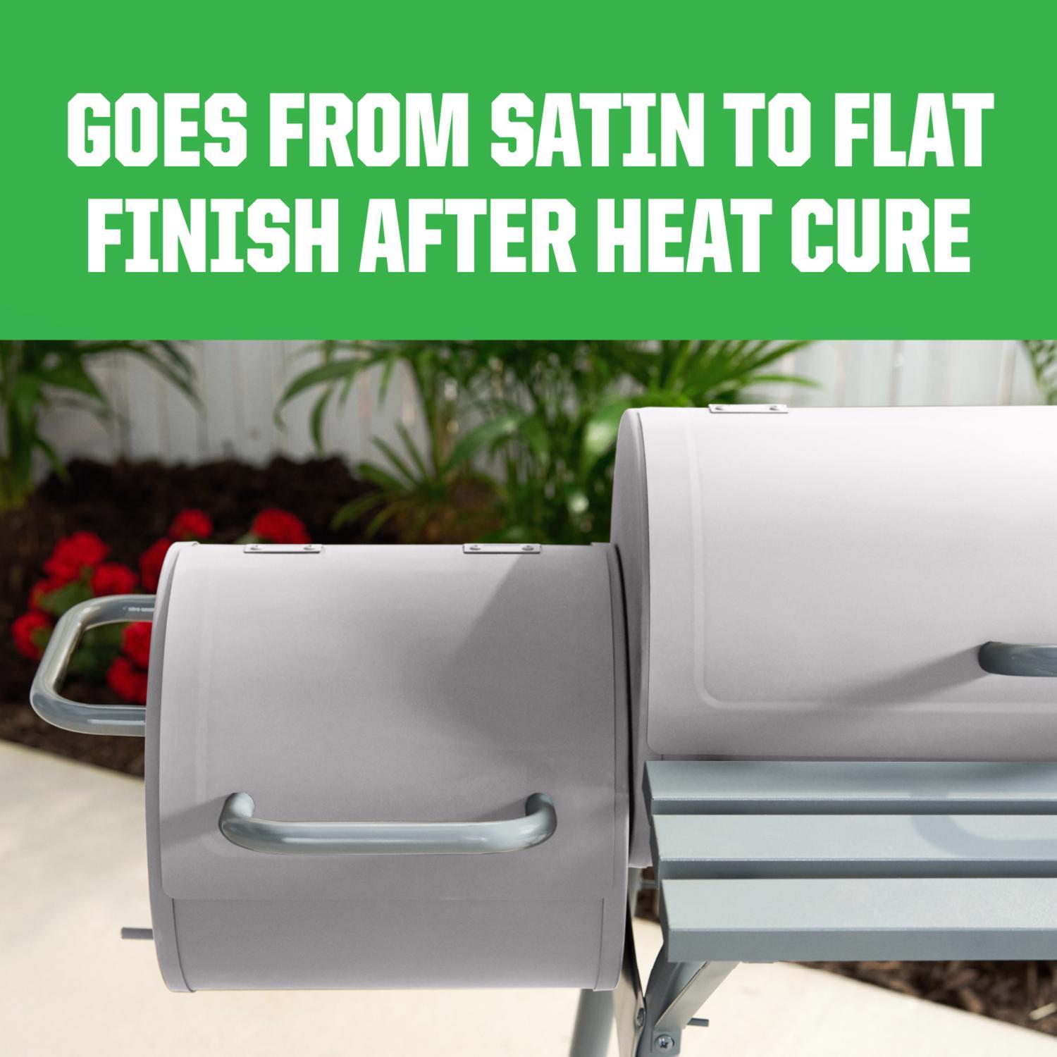 Rust-Oleum Specialty Flat Silver High Heat Spray Paint 12 oz