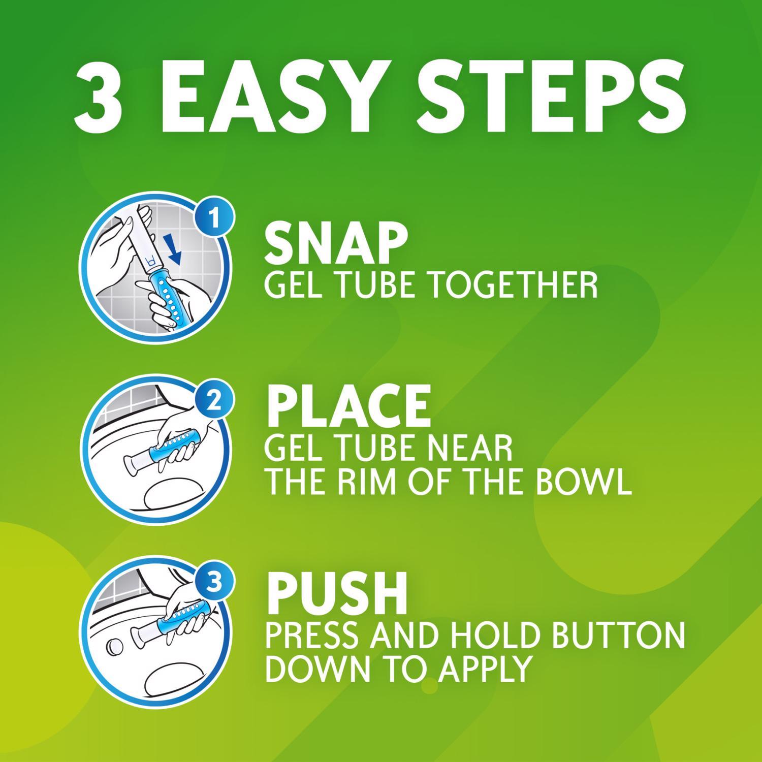 Scrubbing Bubbles Rainshower Scent Continuous Toilet Cleaning System 1.34 oz Gel