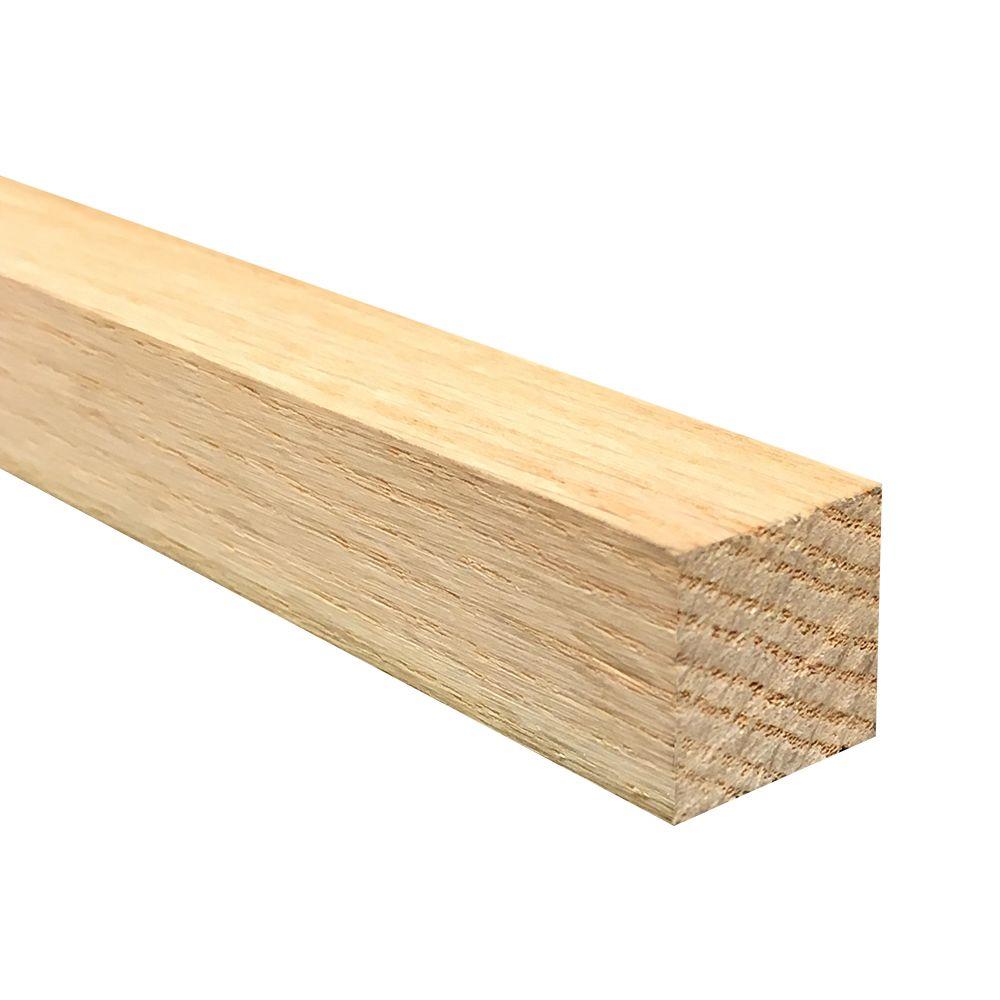 Oak (1 x 1-1/2 Nominal) S4S