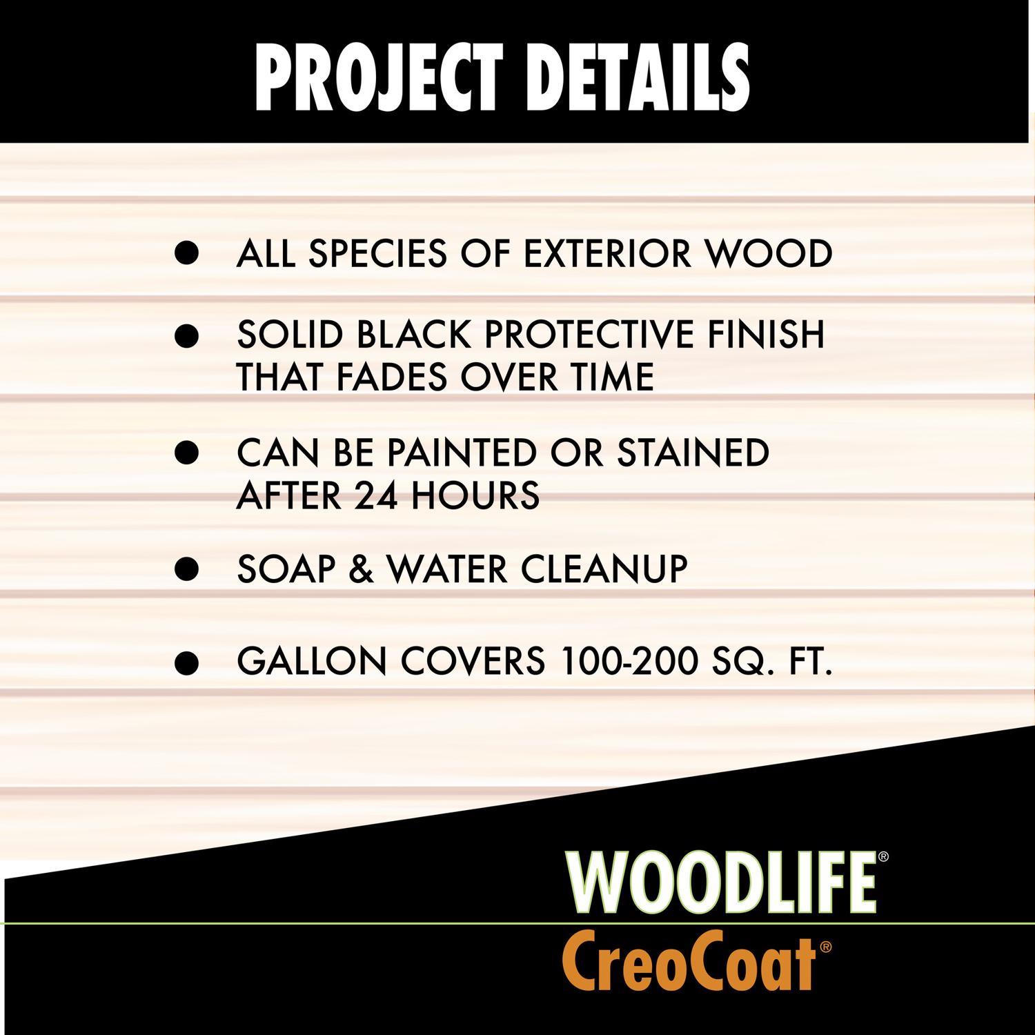 Wolman Woodlife Black Water-Based Wood Preservative 1 gal