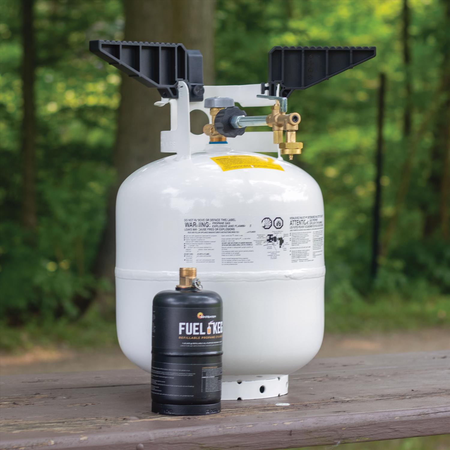 Mr. Heater Fuel Keg 16 oz Brass/Steel Propane Cylinder