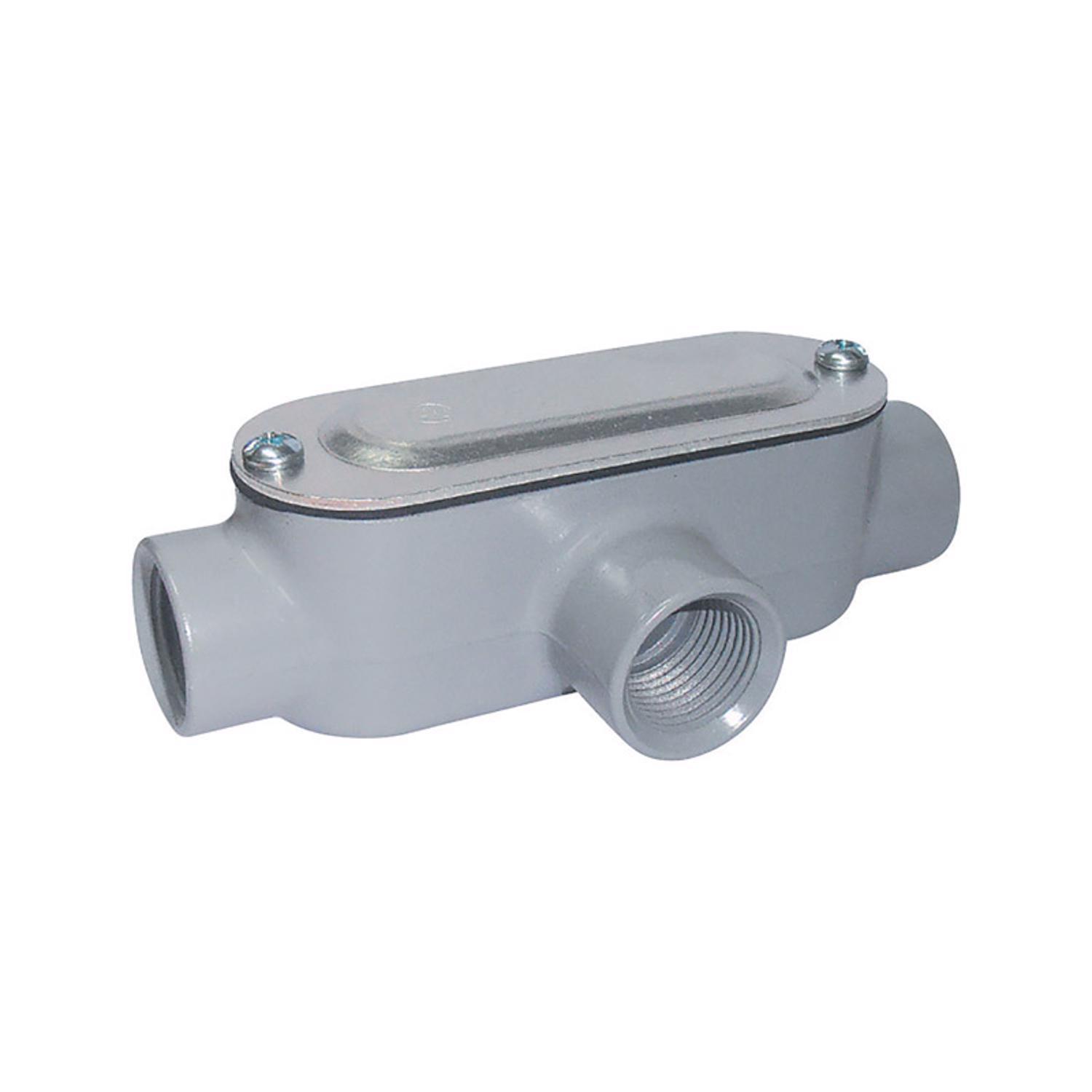 Sigma Engineered Solutions ProConnex 3/4 in. D Die-Cast Aluminum Conduit Body For Rigid 1 pk