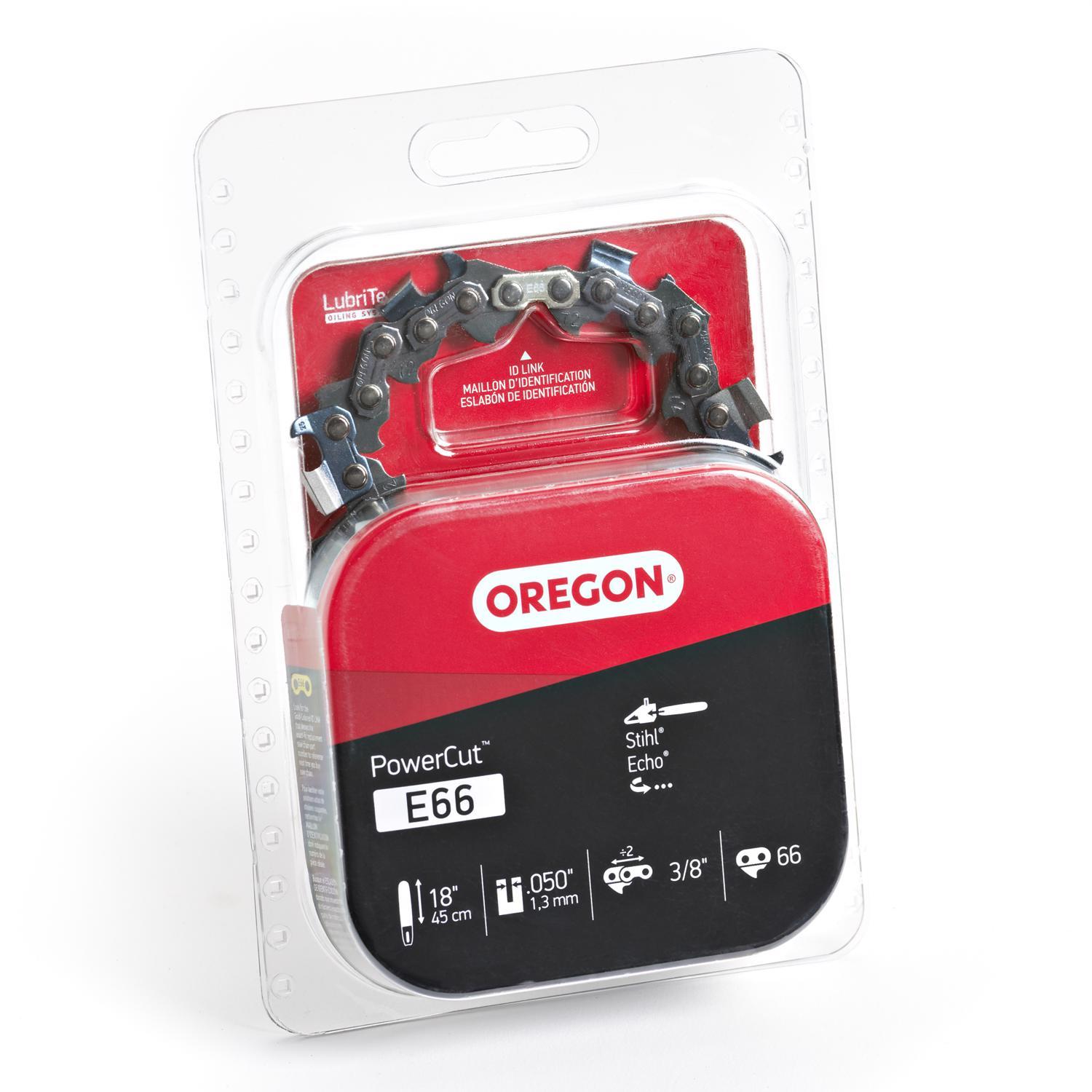 Oregon PowerCut E66 18 in. Chainsaw Chain 66 links