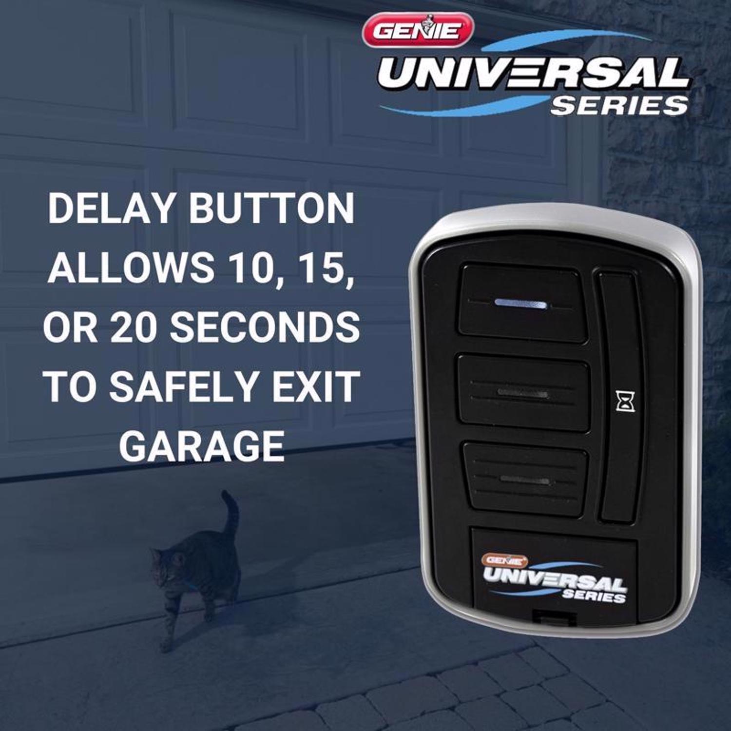 Genie 3 Door Universal Wall Push Button For LiftMaster, Chamberlain, Genie, Overhead Door, Wayne Dal