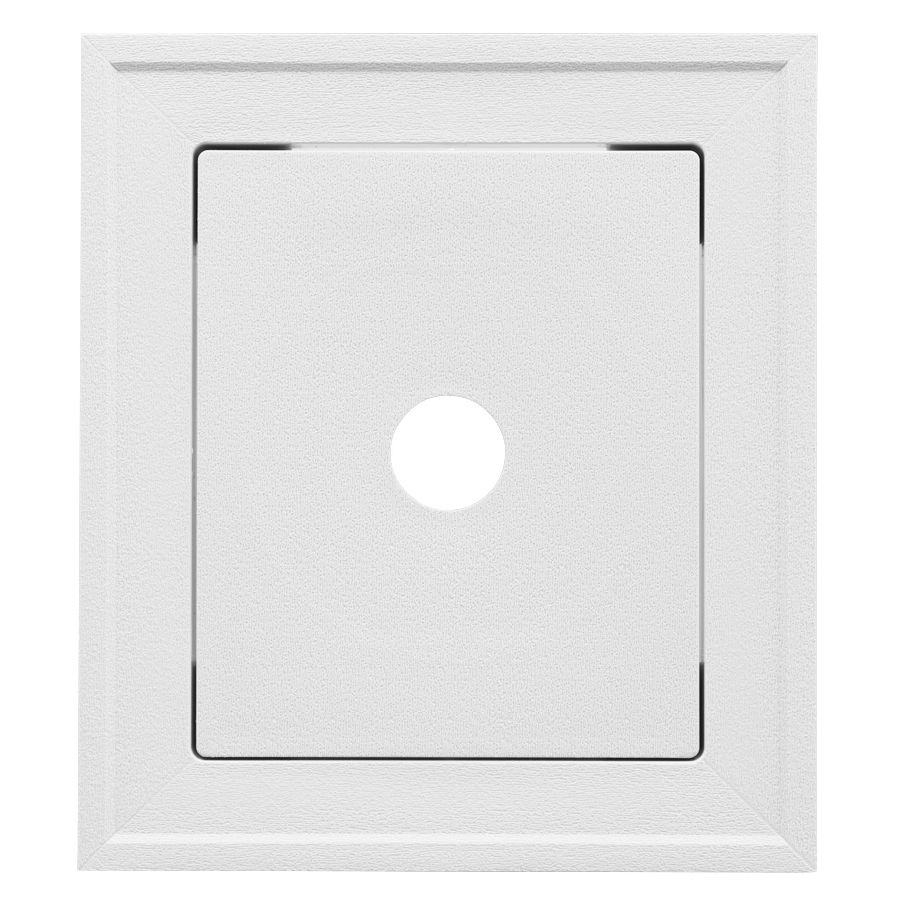 Vinyl White J-Block Stnd Mount