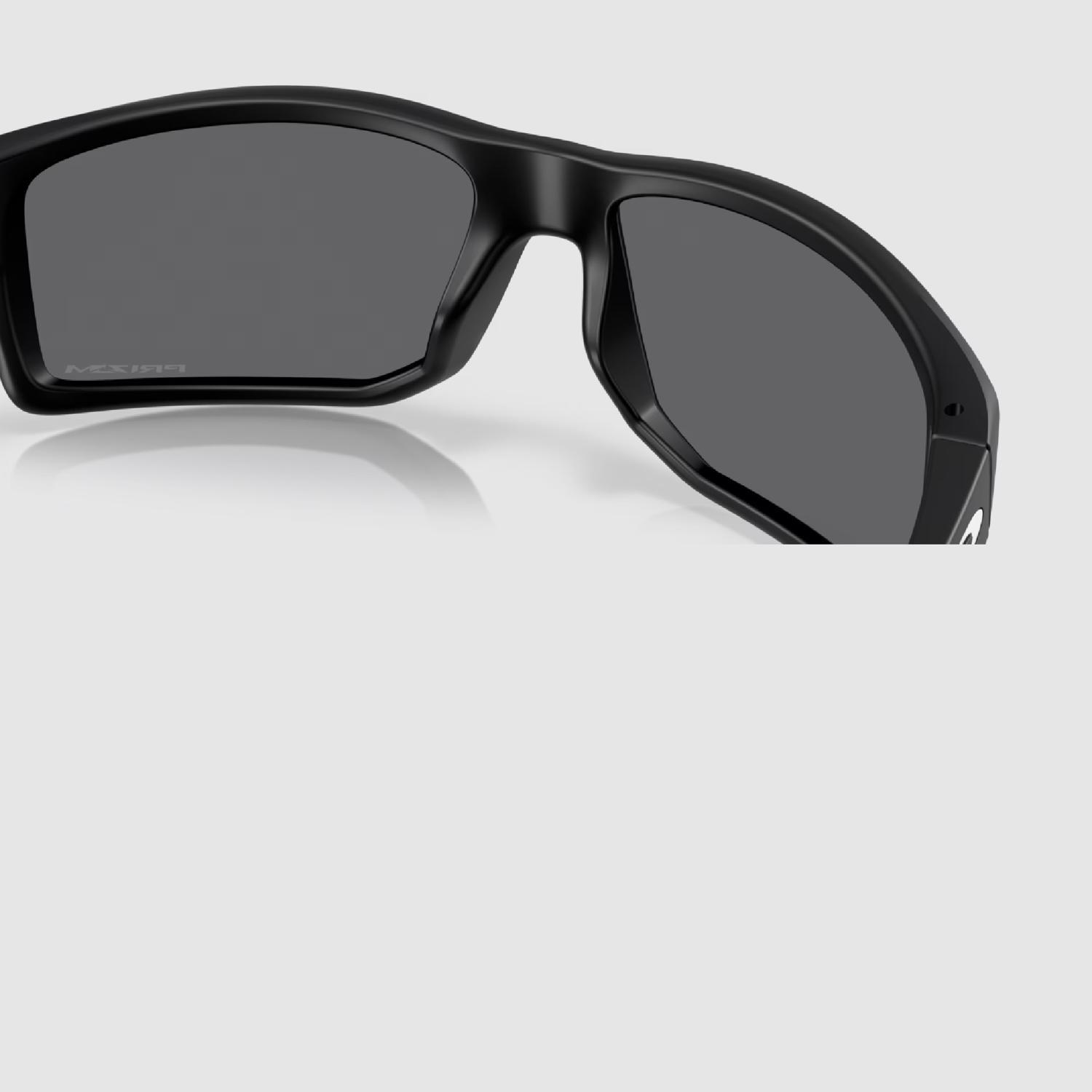 Oakley Gibston XL Sunglasses Men's Matte Black Frame Prizm Black Lens