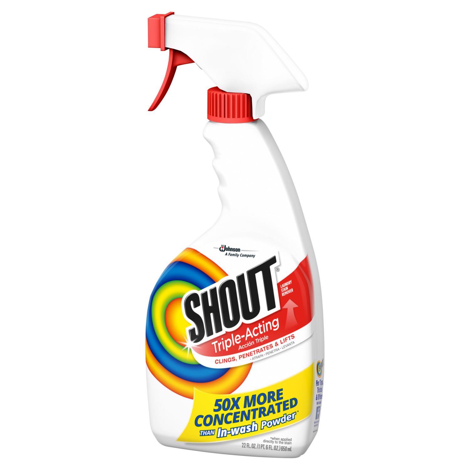 Shout No Scent Laundry Stain Remover 22 oz Liquid