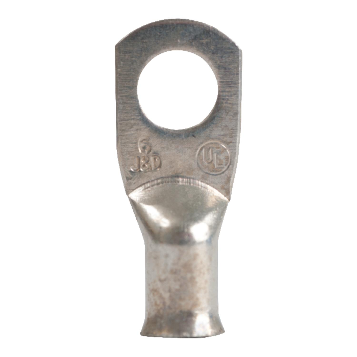 Gardner Bender Xtreme 6 Ga. Insulated Wire Electrical Lug Silver 2 pk