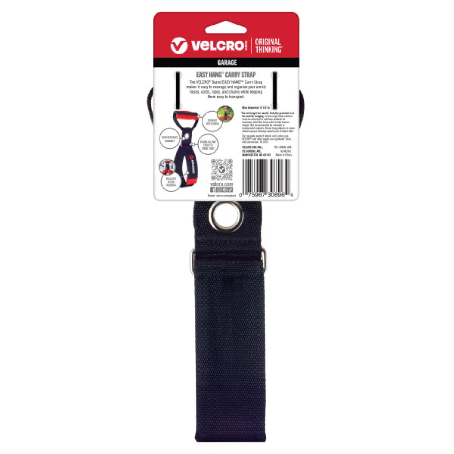 VELCRO Brand Easy Hang 24 in. L Nylon/Steel/Hook and Loop Enclosure Medium Storage Strap 100 lb. cap
