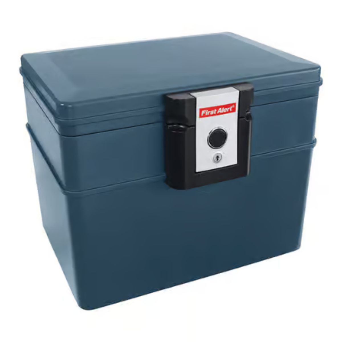 First Alert 0.62 cu ft Key Lock Gray File Chest