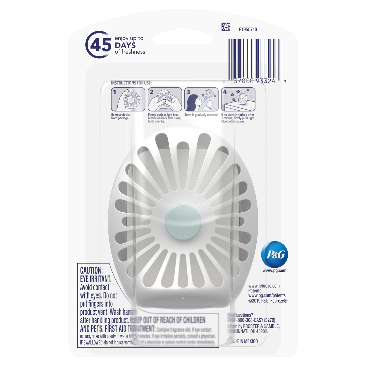 Febreze Small Spaces Wild Berries Scent Air Freshener 0.25 oz Liquid 1 pk