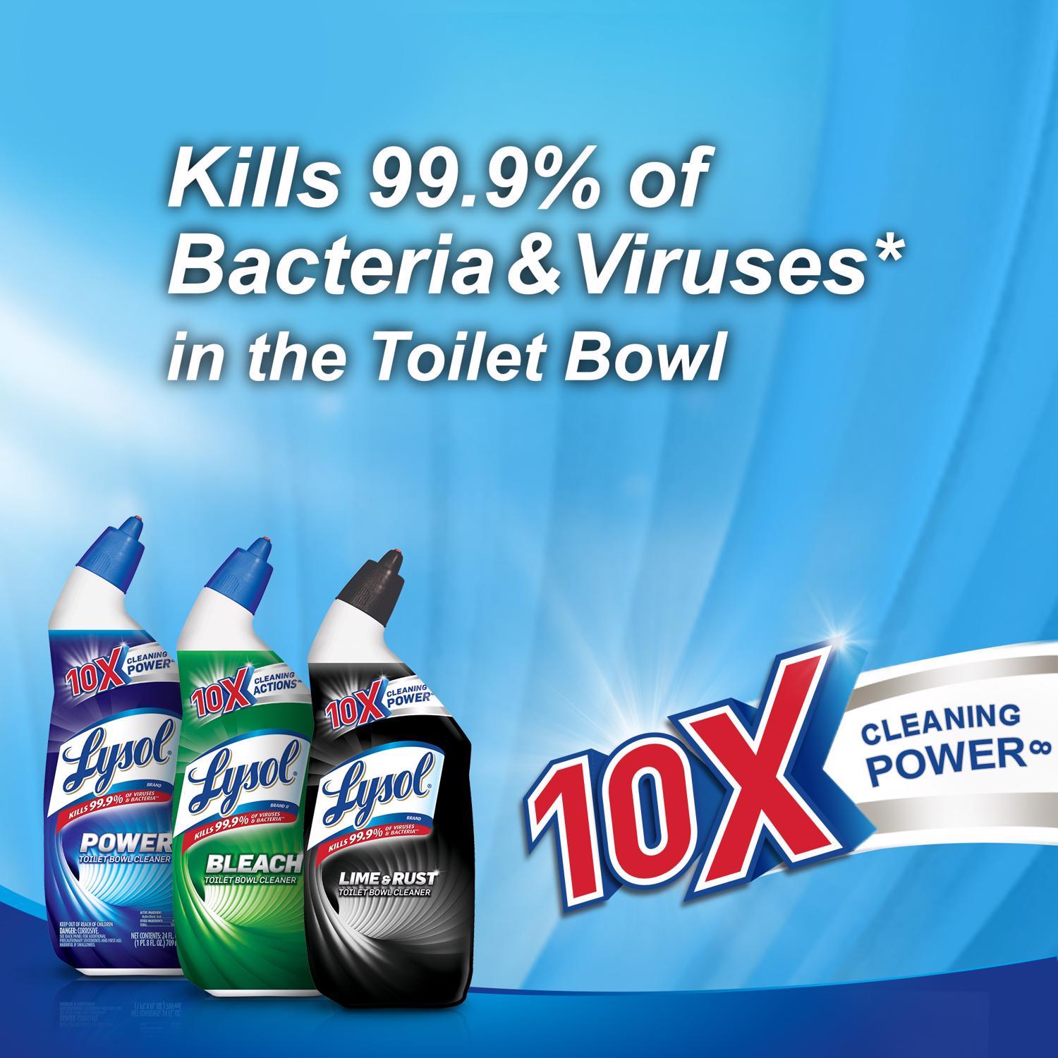 Lysol Clean Scent Toilet Bowl Cleaner 24 oz Liquid