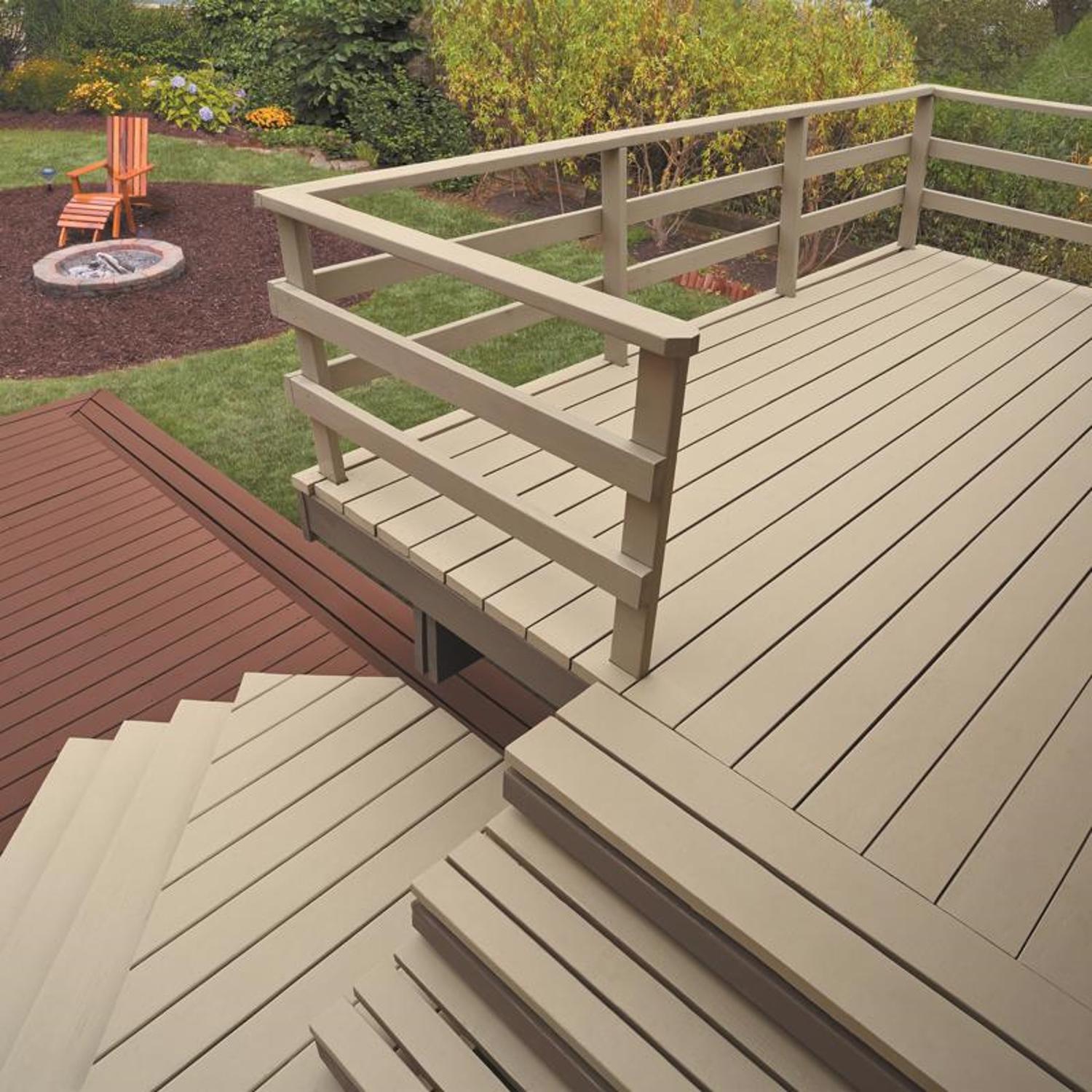 Cabot DeckCorrect Solid Tintable Tint Base Acrylic Deck Resurfacer 1 gal