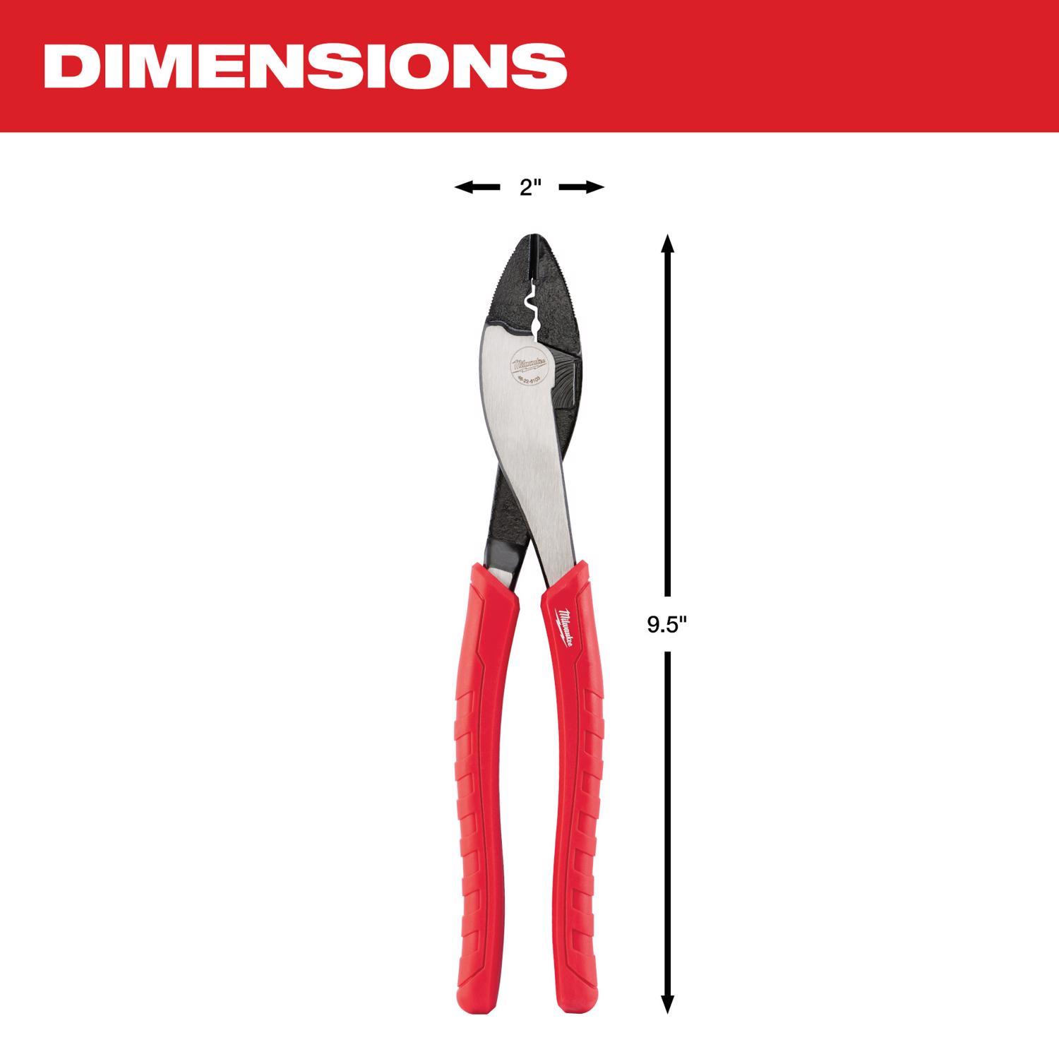 Milwaukee 11 in. Metal Crimping Pliers