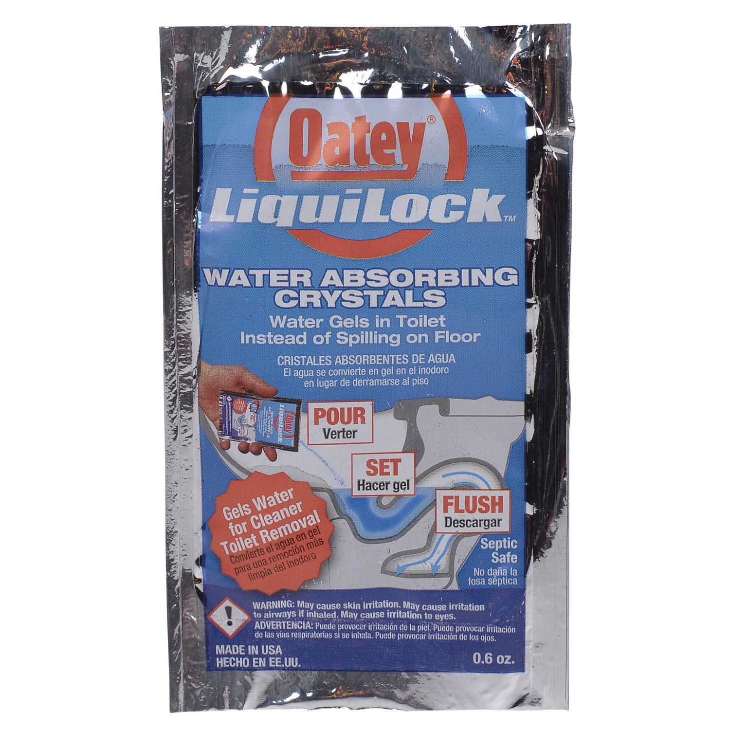 Oatey Liquilock Water Solidifier
