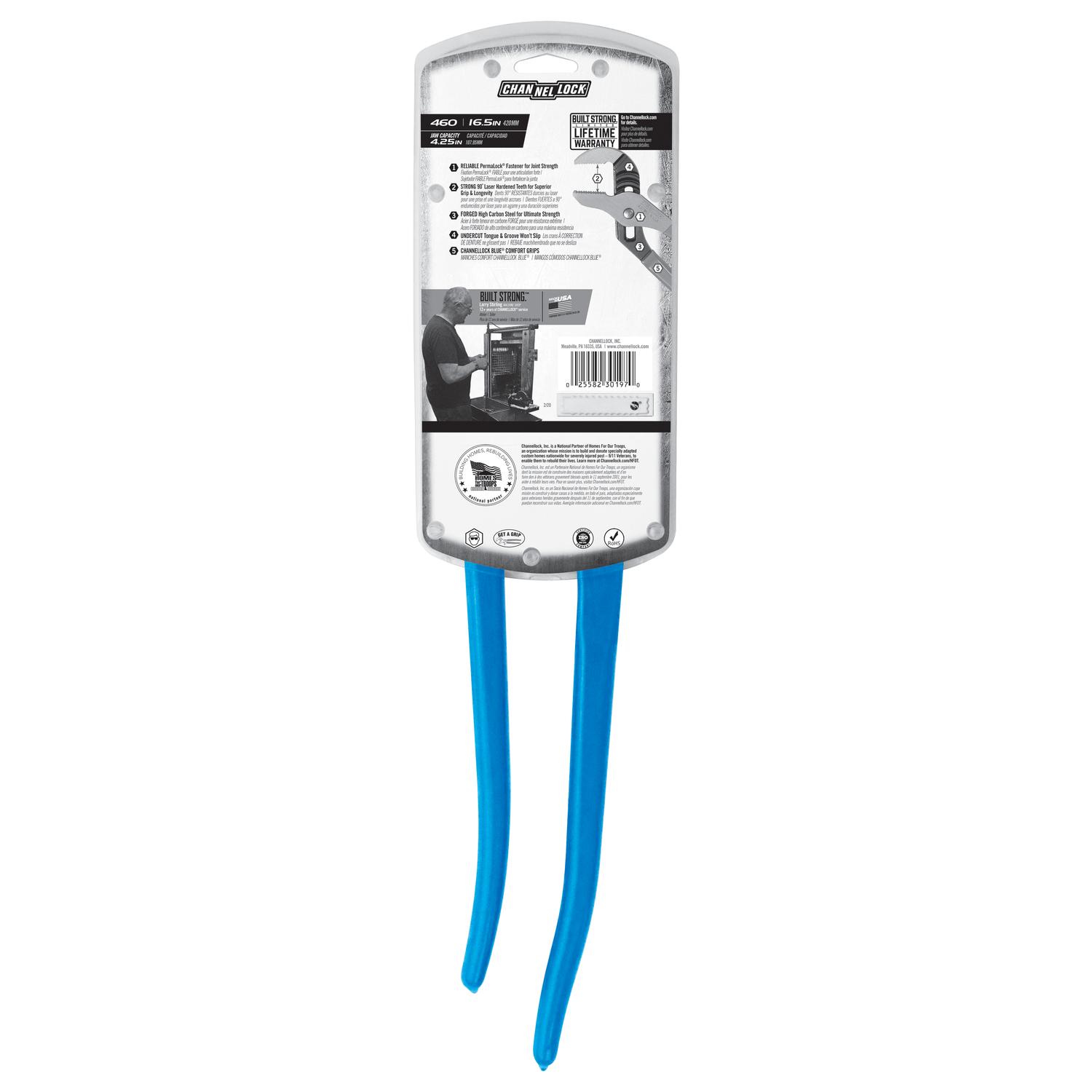 Channellock 16 in. Carbon Steel Tongue and Groove Pliers