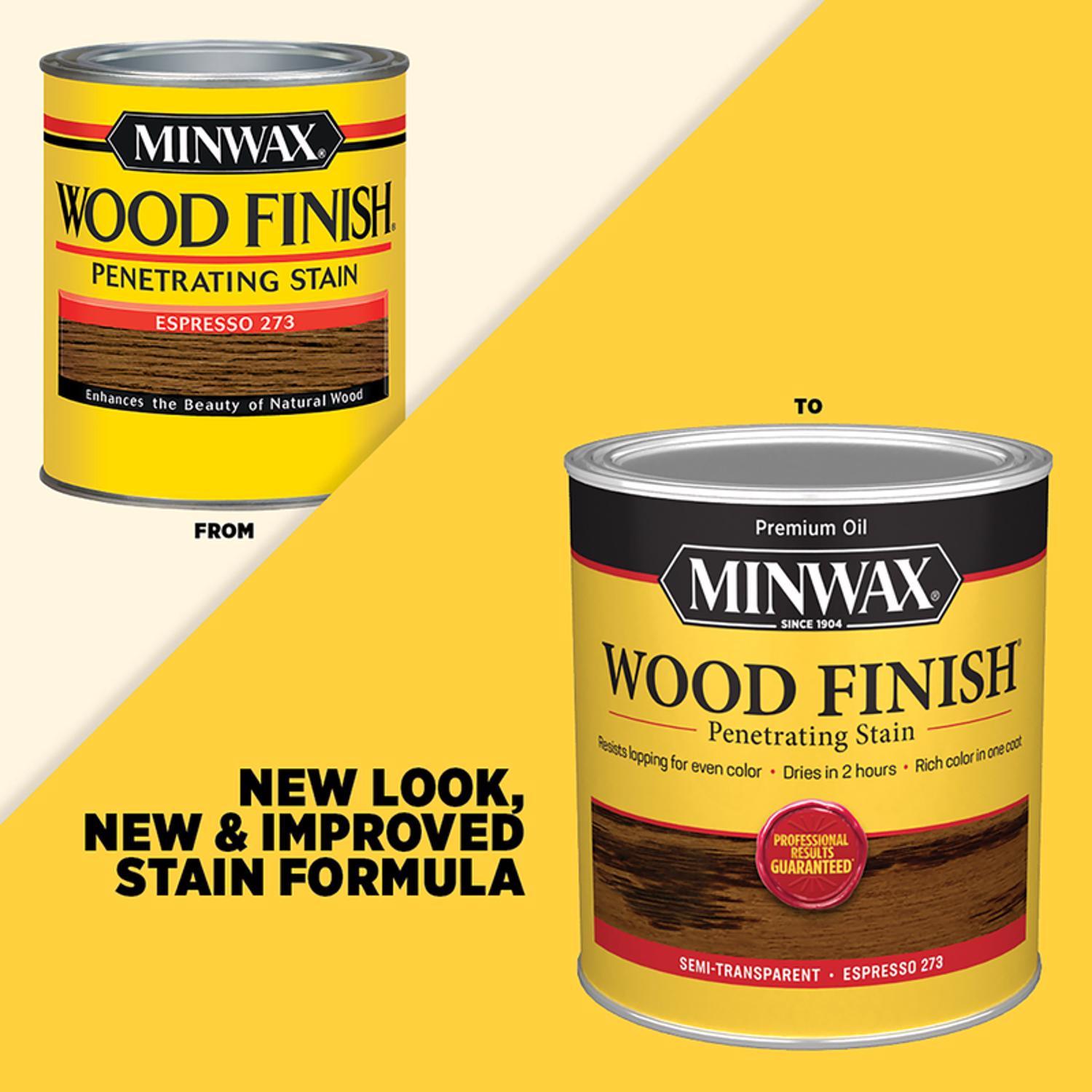 Minwax Wood Finish Semi-Transparent Ipswich Pine Oil-Based Penetrating Wood Stain 1/2 pt