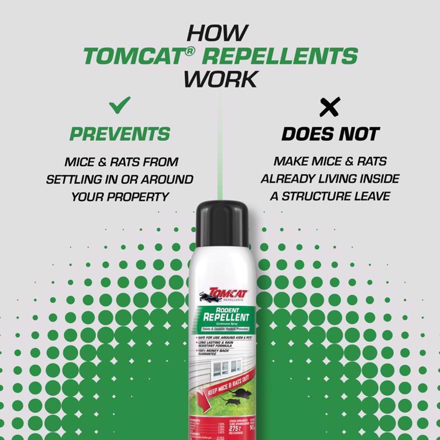 Tomcat Animal Repellent Spray For Rodents 14 oz