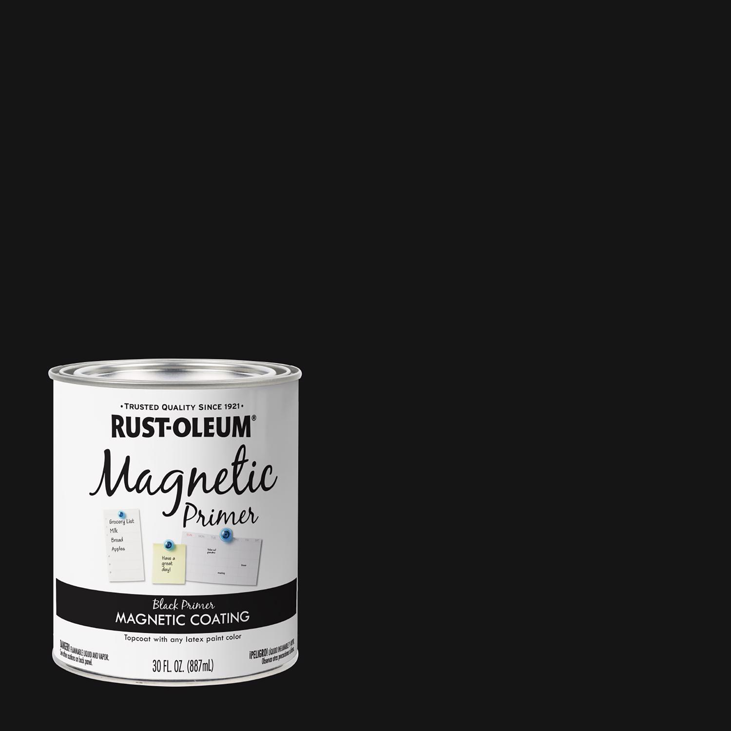 Rust-Oleum Specialty Black Magnetic Oil-Based Alkyd Primer 30 oz
