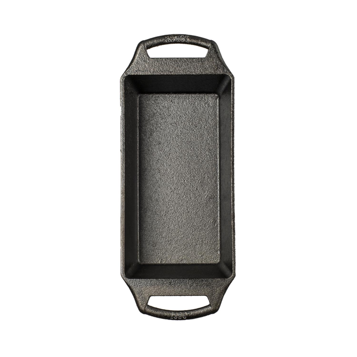 Lodge 8.5 in. W X 4.5 in. L Loaf Pan Black 1 pc