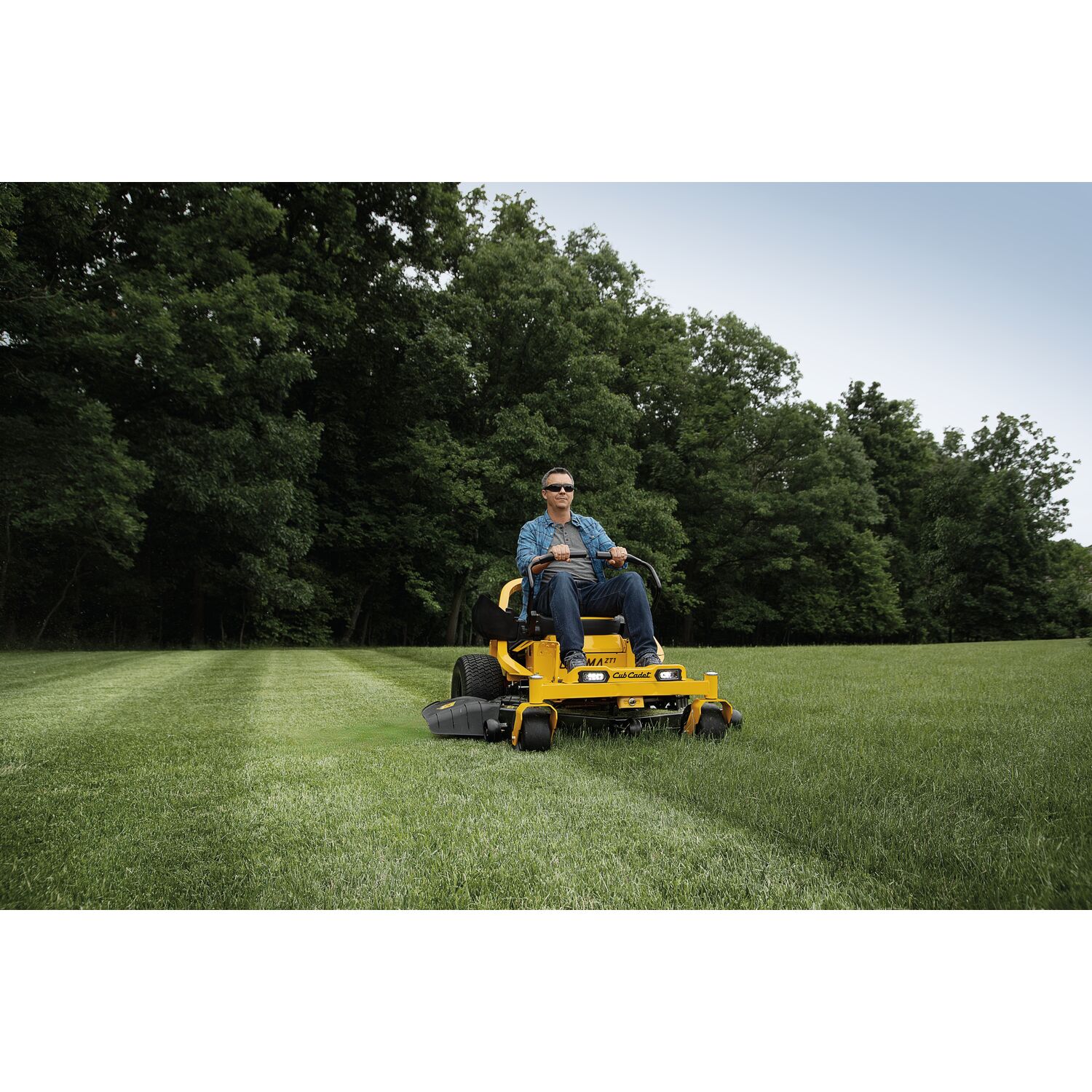 Cub Cadet Ultima ZT1 50 in. 23 HP Kawasaki FR Series V-Twin Dual Hydrostatic Zero Turn Mower with Lap Bar Control