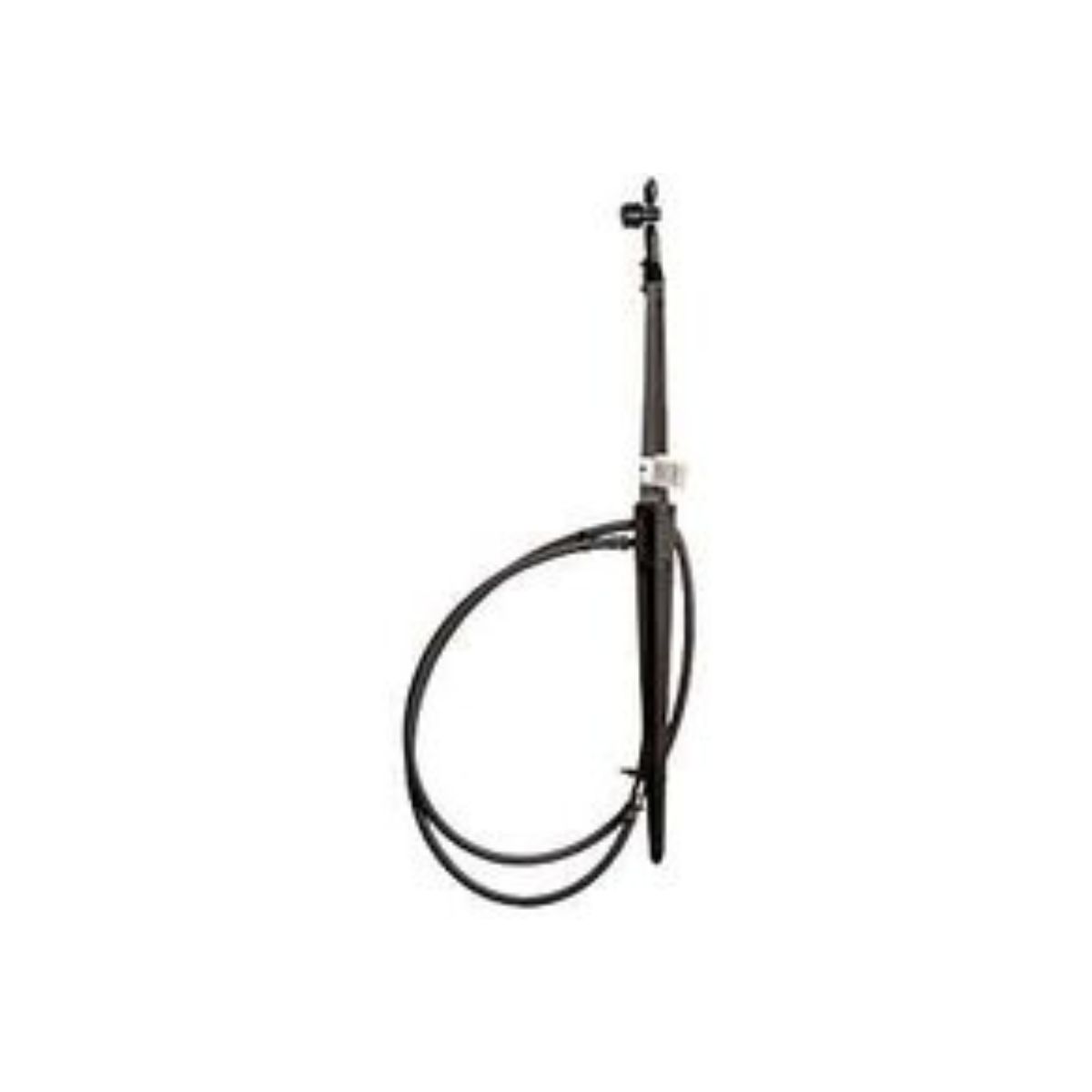 Rain Bird MSSTKTH1S Series Fan Micro Spray with Tall Staked Riser, 0 to 31 gph, 40 psi Operating, Part-Circle, Black