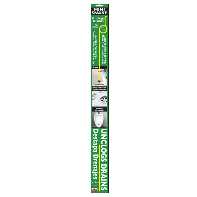 GT Water Products Drain King Drain Unclogger 26 in. L X 1/4 in. D