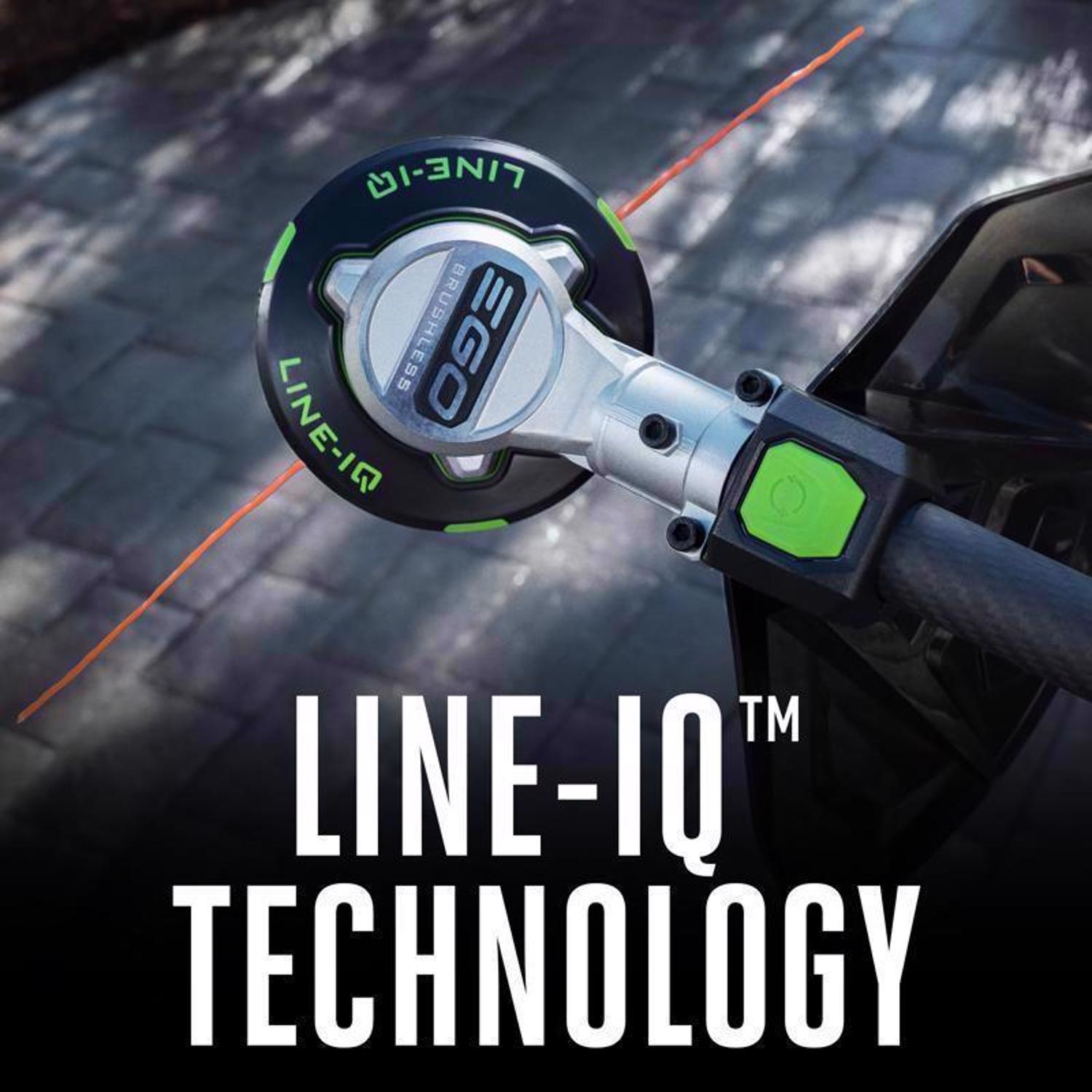 EGO Power+ Line IQ with Powerload ST1623T 16 in. 56 V Battery String Trimmer Kit (Battery & Charger) W/ TELESCOPIC SHAFT & 4.0 AH BATTERY