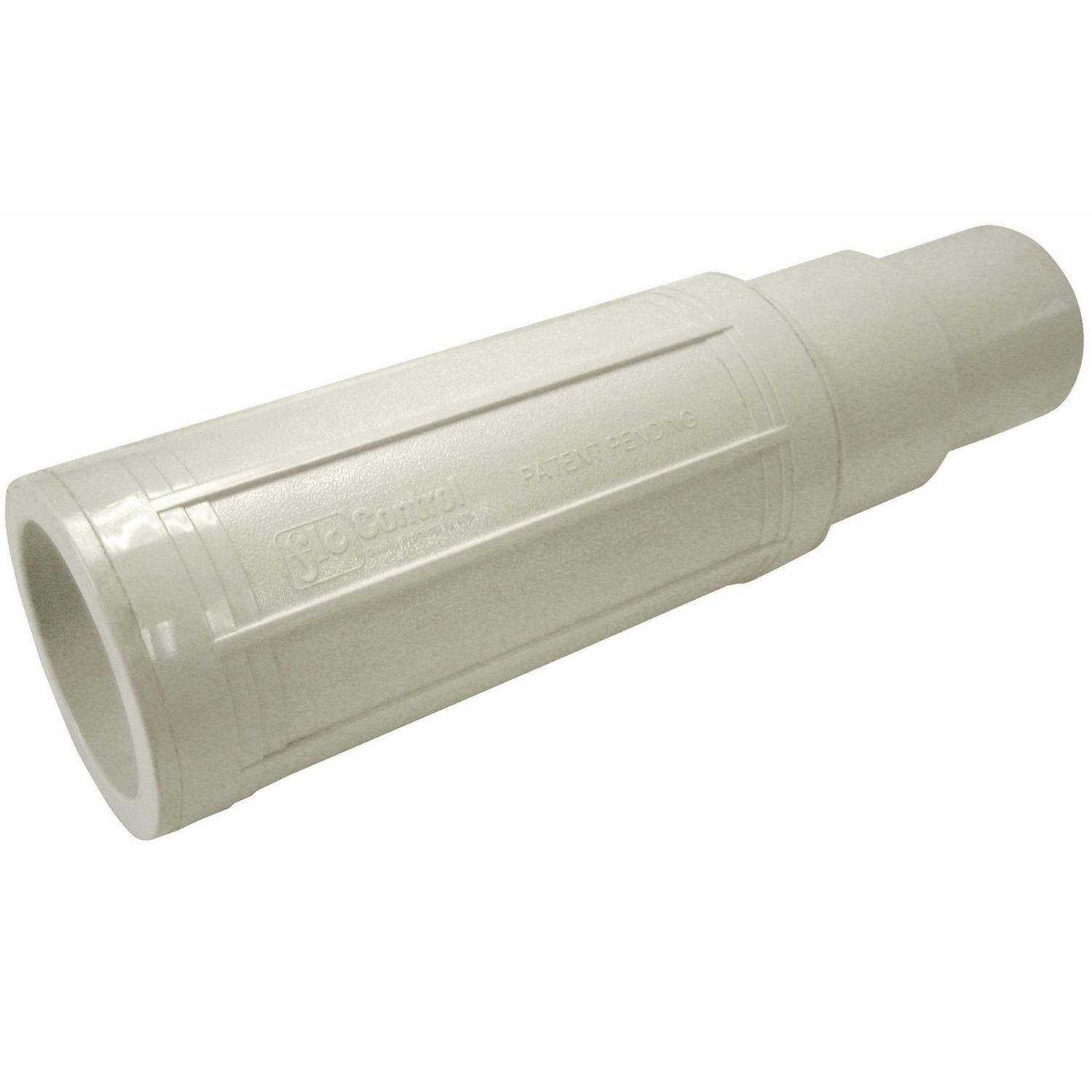 NDS Pro-Span Schedule 40 1 in. Hub each X 1 in. D Spigot PVC Repair Coupling 1 pk