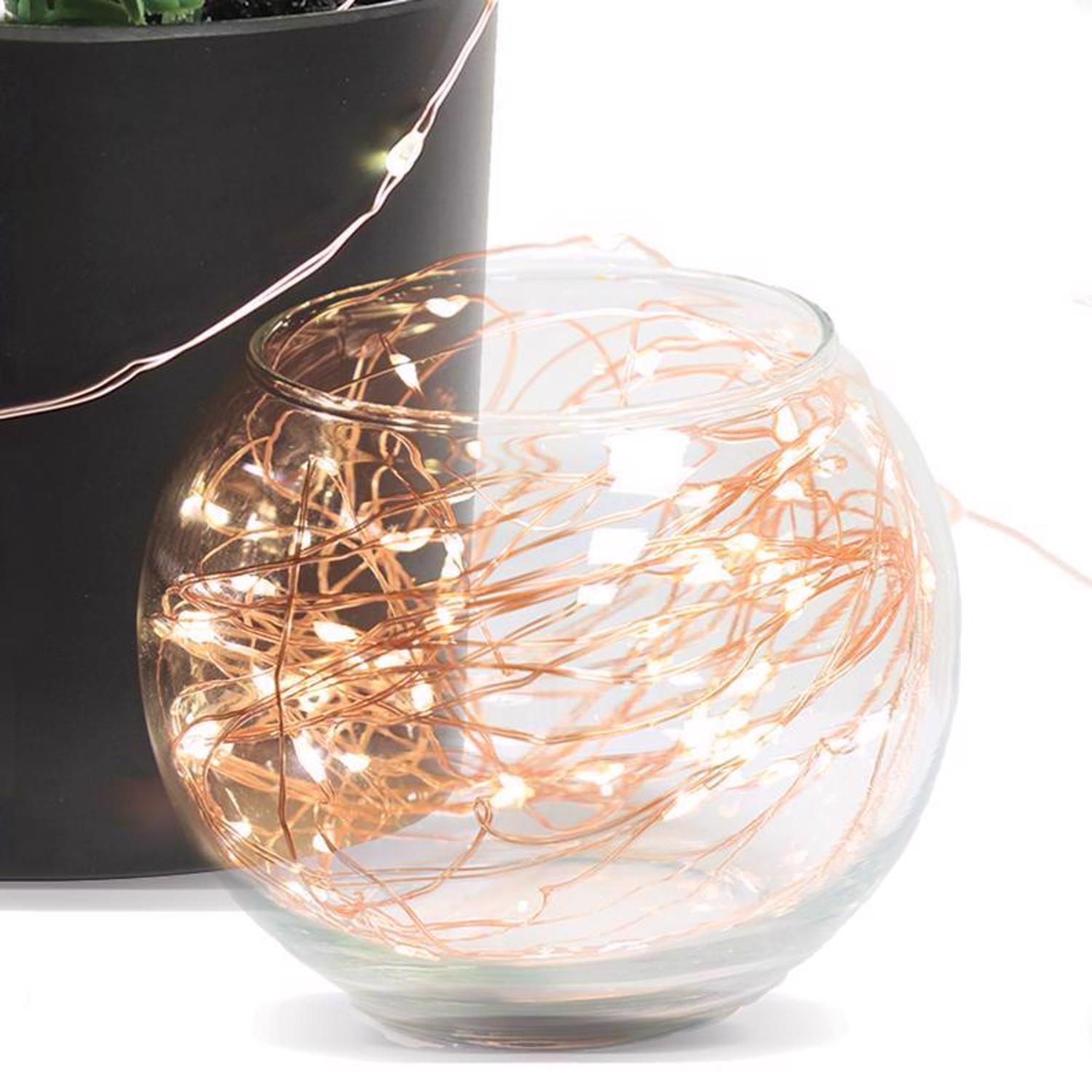 Feit LED Fairy String Lights Warm White 30 ft. 100 lights