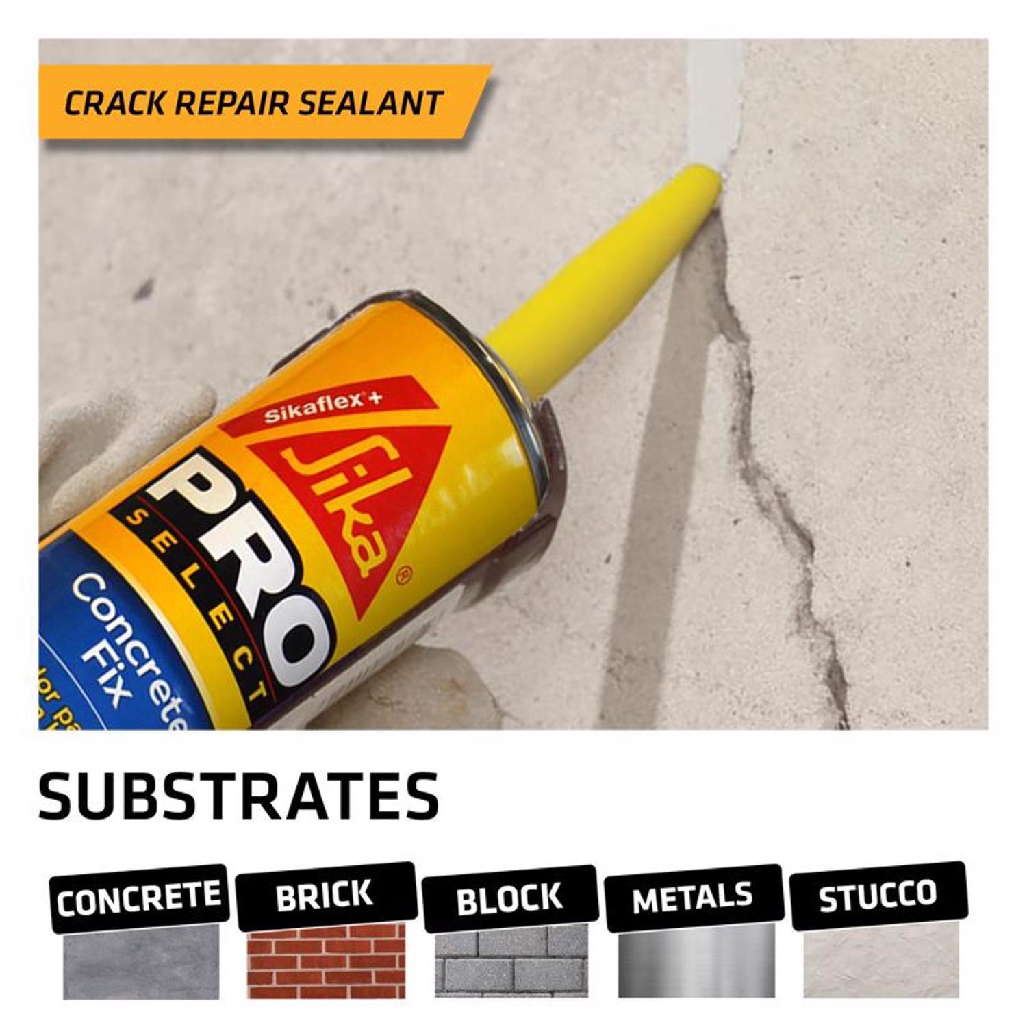 Sika Pro Select Limestone Polyurethane Concrete Sealant 10.1 oz