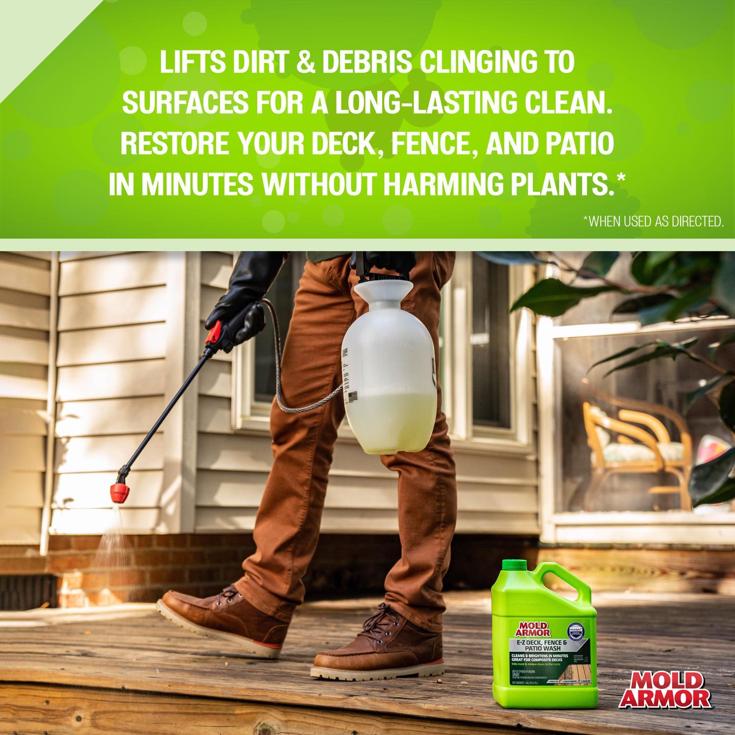 Mold Armor E-Z Deck/Fence/Patio Wash 1 gal