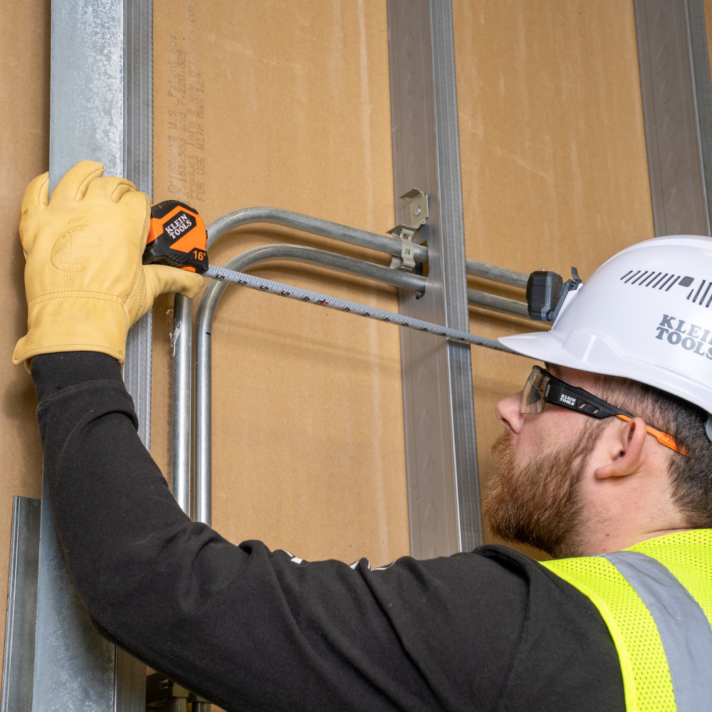 Klein Tape Measure, 16-Foot Compact, Double-Hook