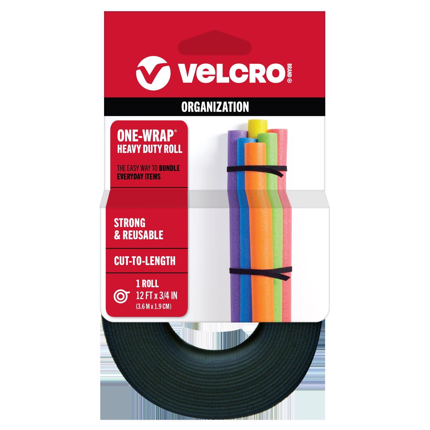 VELCRO Brand ONE-WRAP Large Nylon Strap 144 in. L 1 pk
