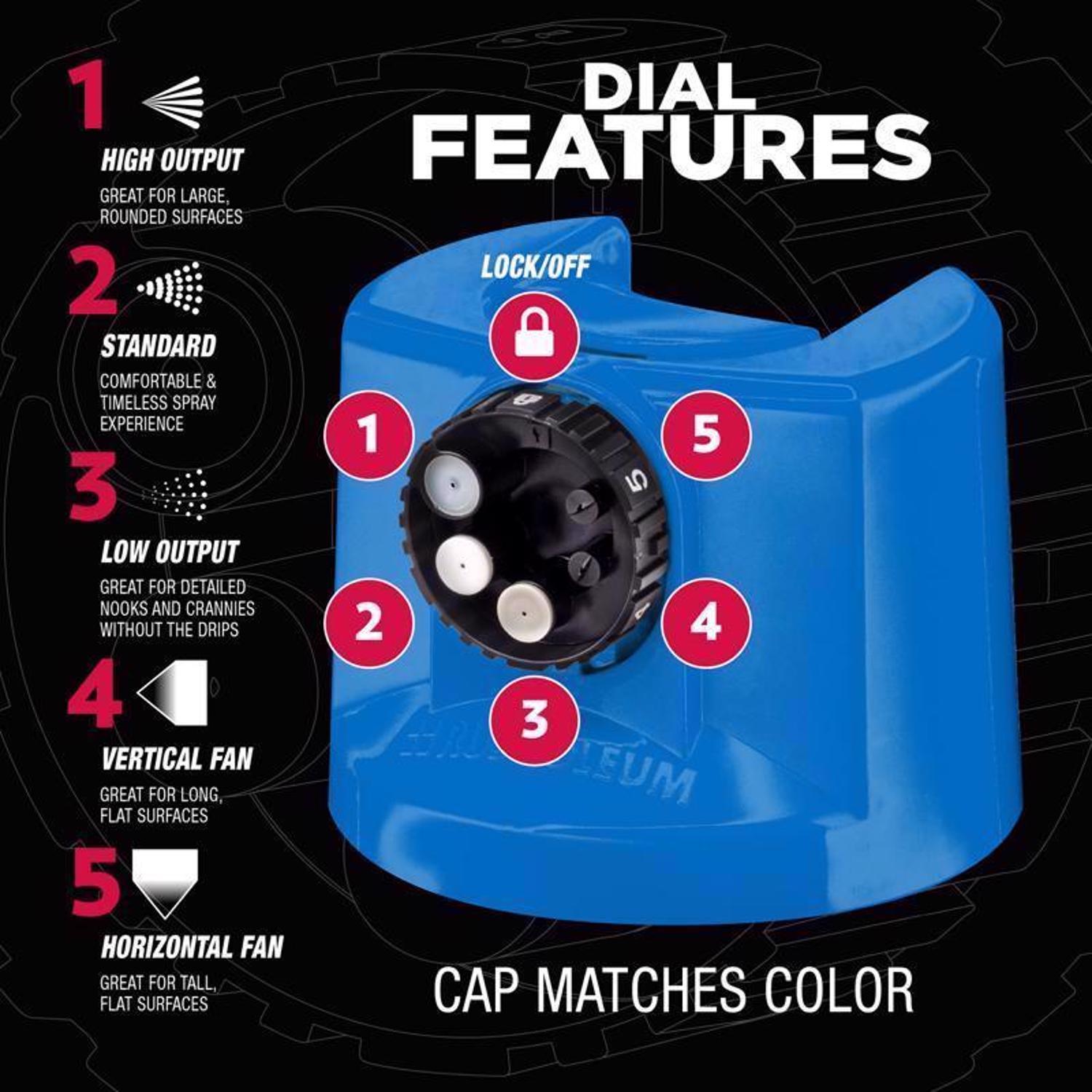 Rust-Oleum Stops Rust Custom Spray 5-in-1 Gloss Sail Blue Spray Paint 12 oz