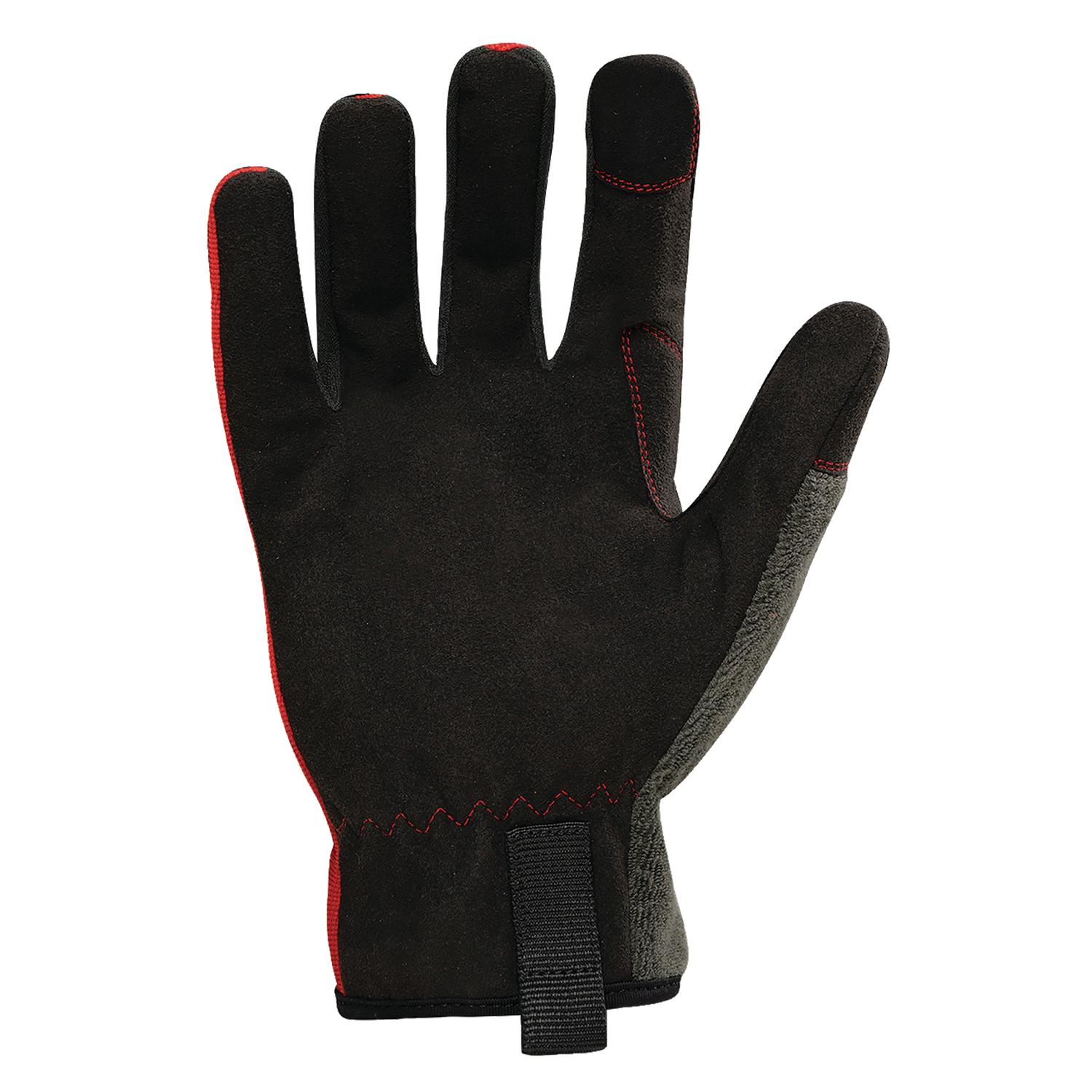 Craftsman M Polyester Black/Red Gloves