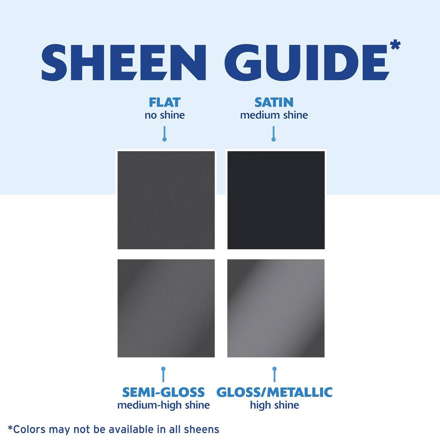 Rust-Oleum Painters Touch Ultra Cover Semi-Gloss White Water-Based Paint Exterior and Interior 1 qt