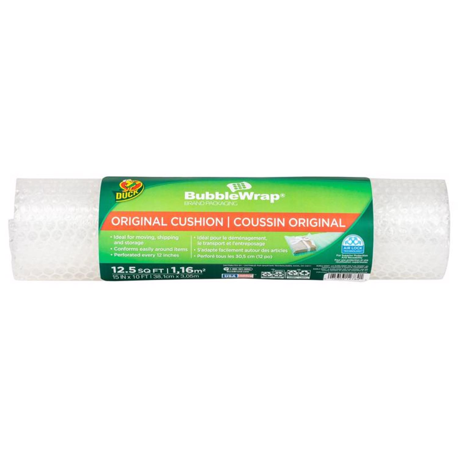 Duck 15 in. W X 10 ft. L Bubble Wrap