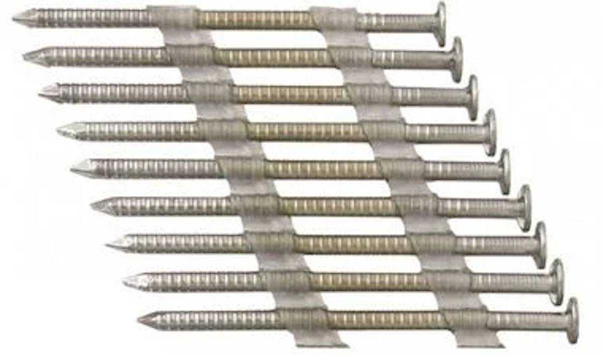 Nail Duo 2-3/8"x.113"RS Brt Rn