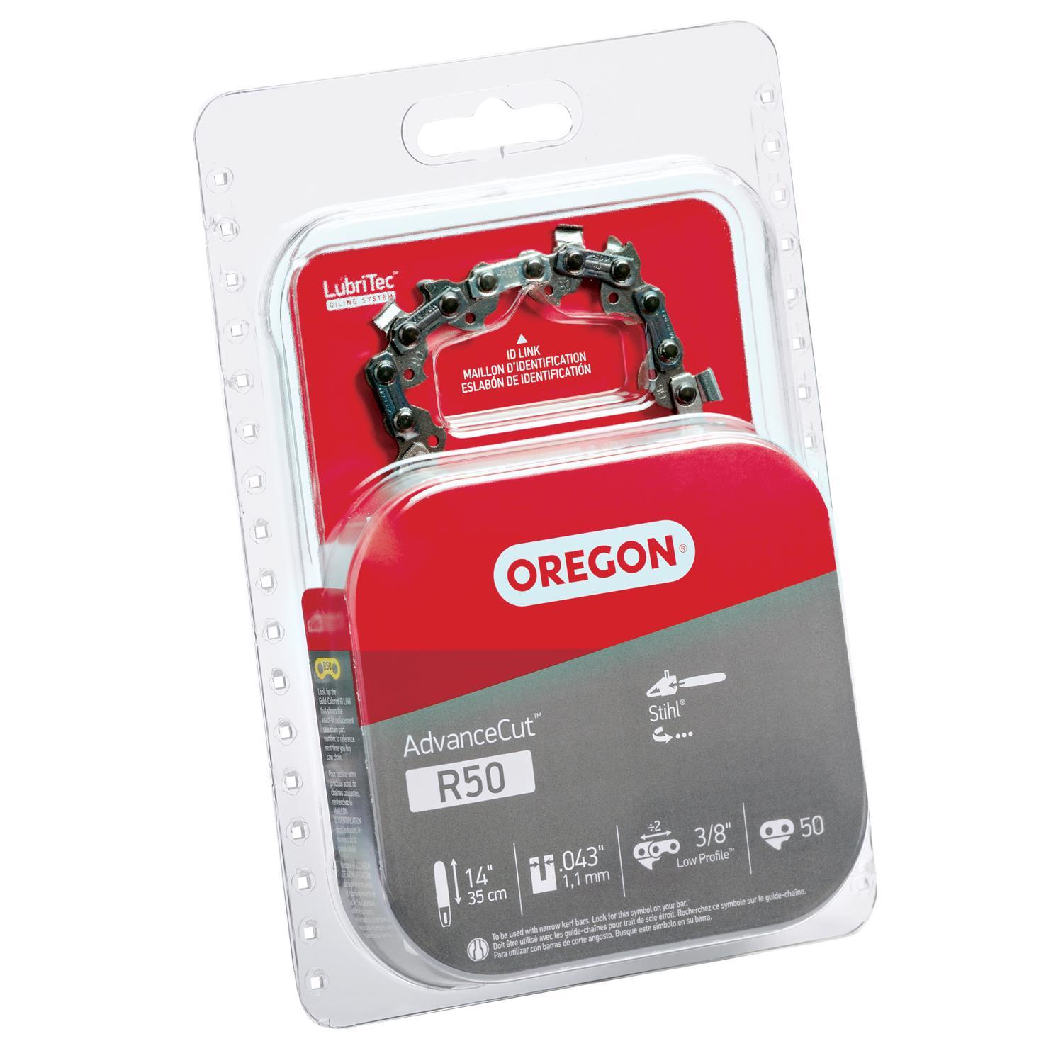 Oregon AdvanceCut R50 14 in. Chainsaw Chain 50 links