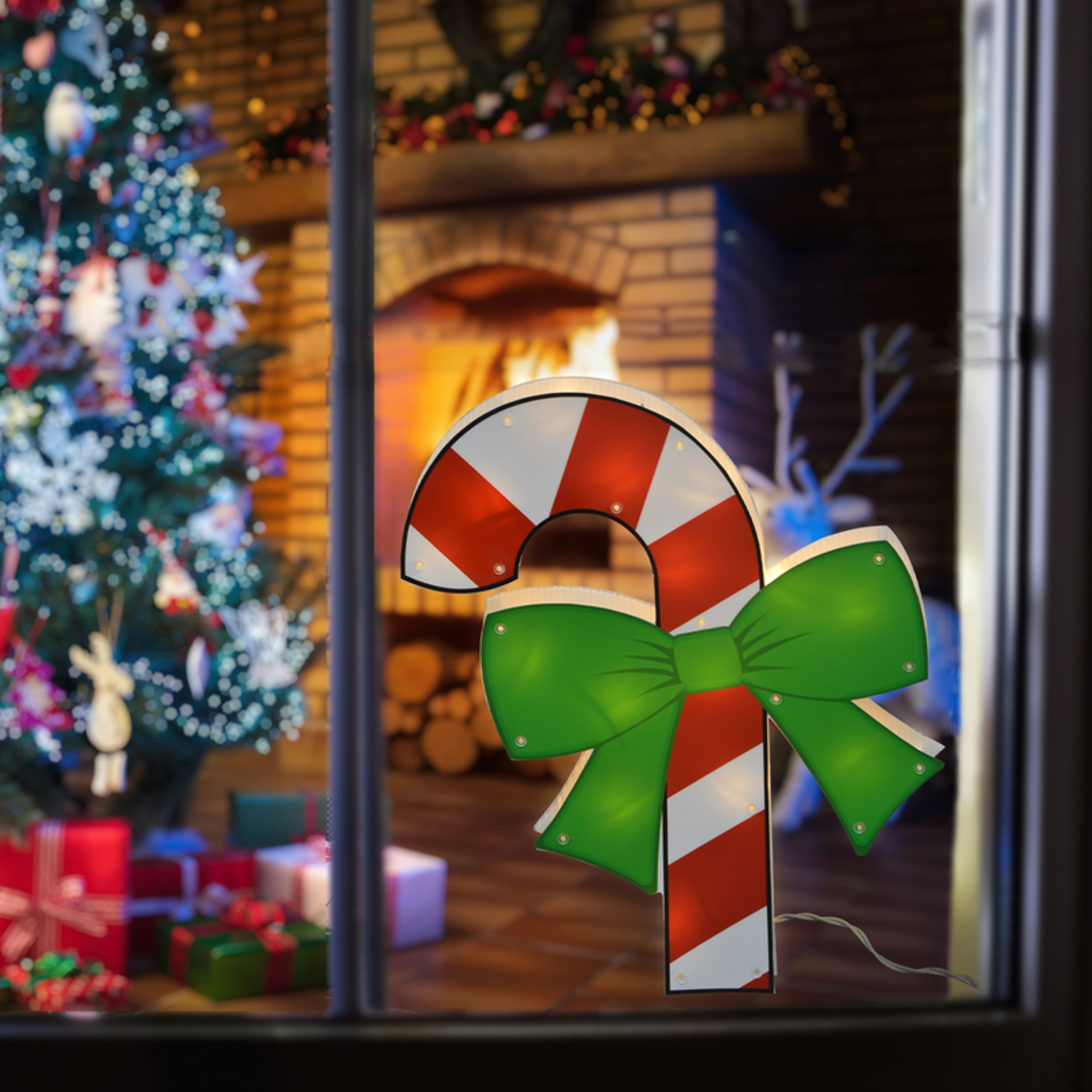 Product Works Candy Cane Indoor Christmas Decor 15.74 in.