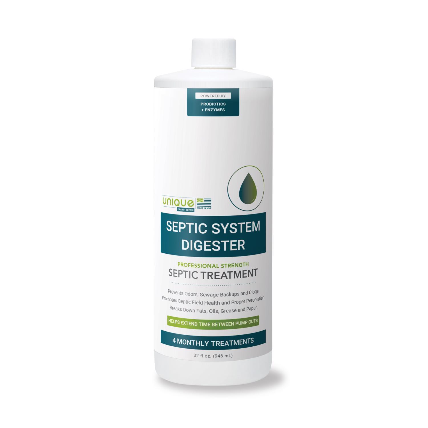 Unique Liquid Septic System Digester 1 qt