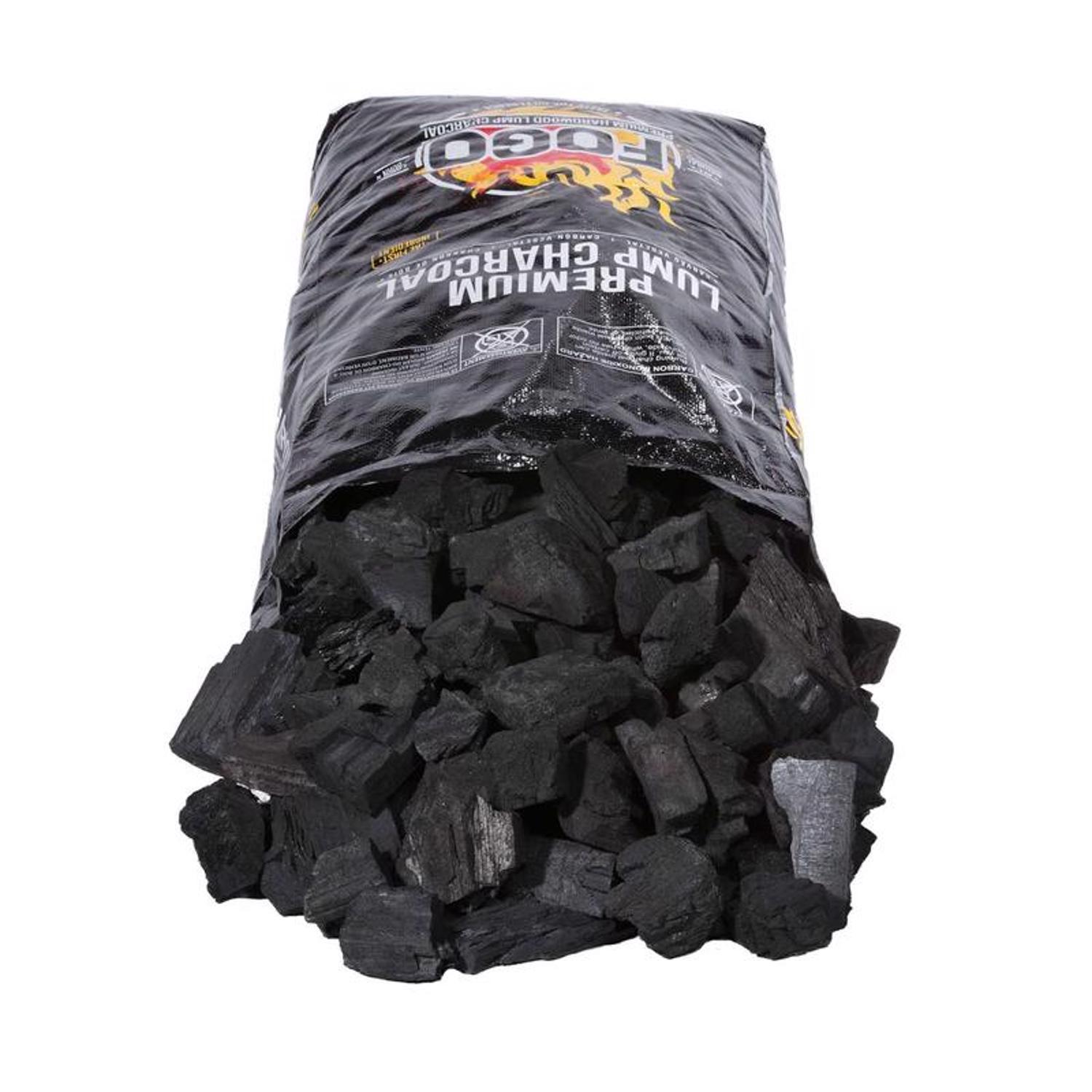 FOGO Premium (Black Bag) All Natural Lump Charcoal 8.8 lb.